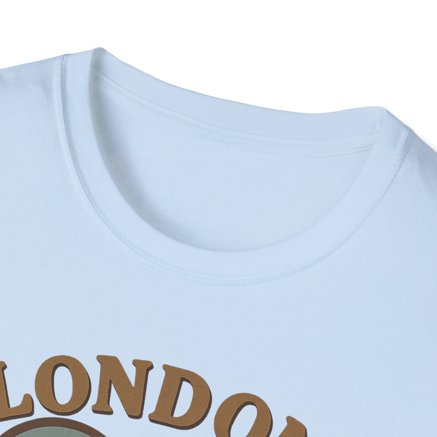 Celebrate Your Love for London with This Quirky Gildan 64000 Soft T-Shirt