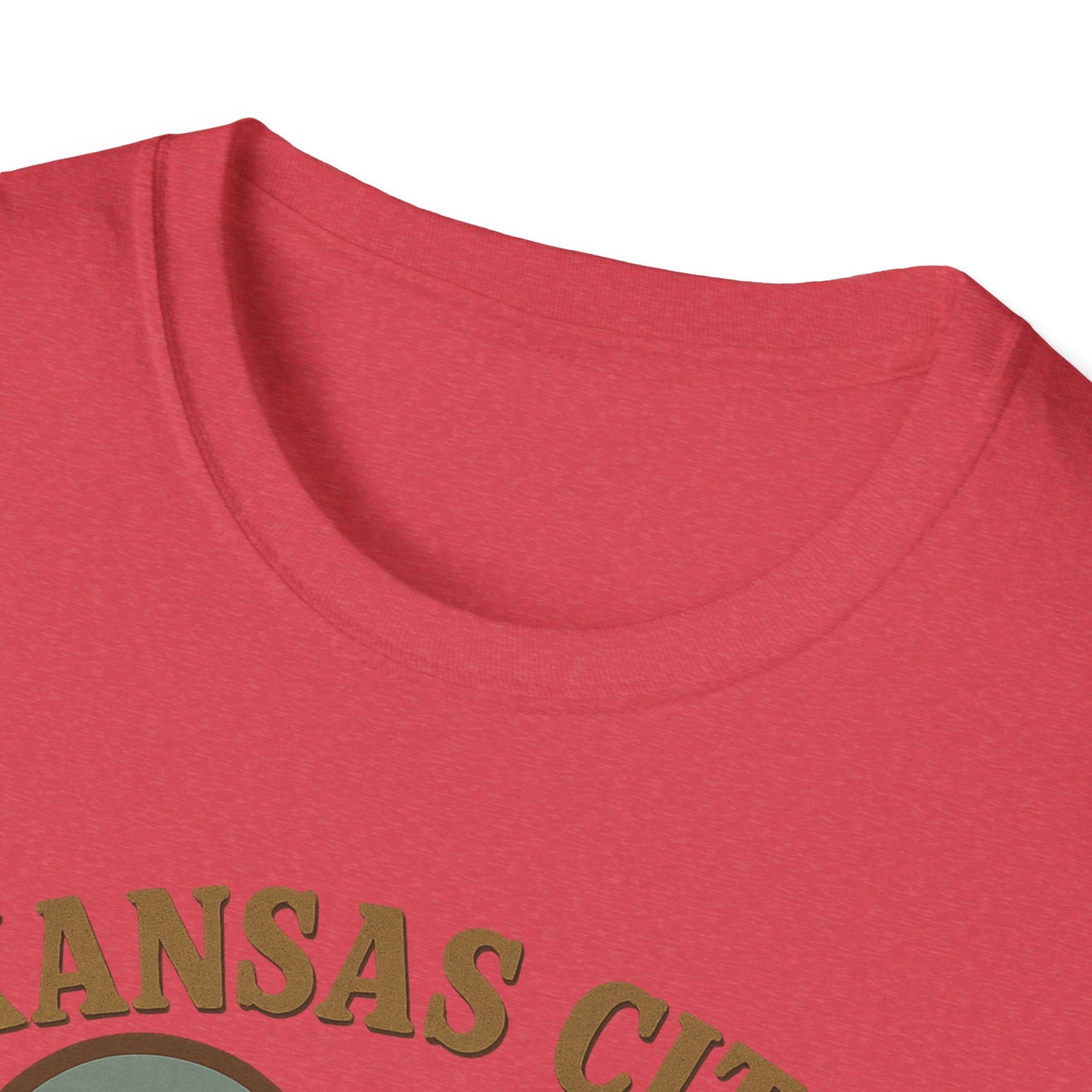 Fall in Love with Kansas City: Quirky Heartscape Tee for Proud Midwestern Spirits