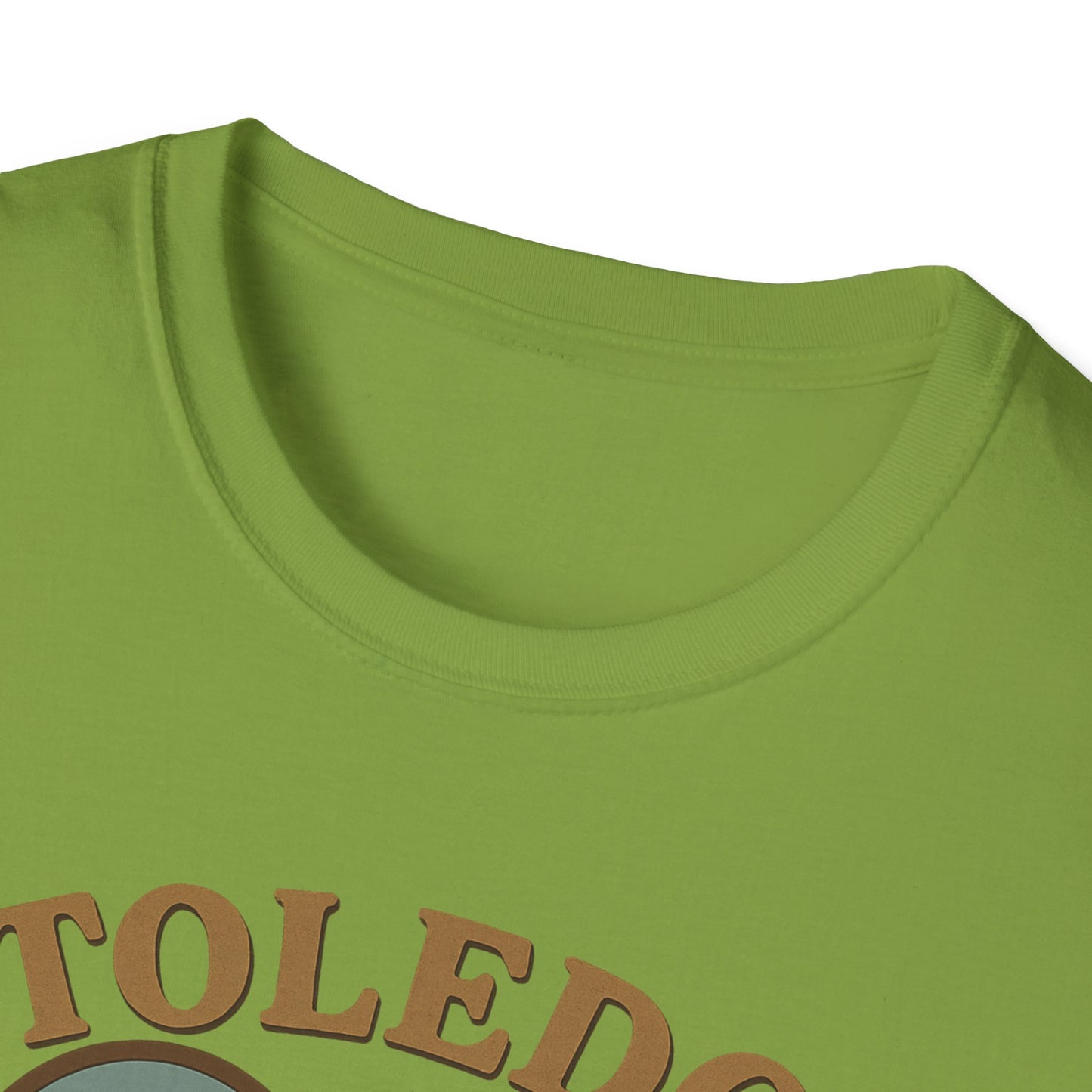 Fall Madly In Love with Toledo Skyline Heartbeat Unisex Tee