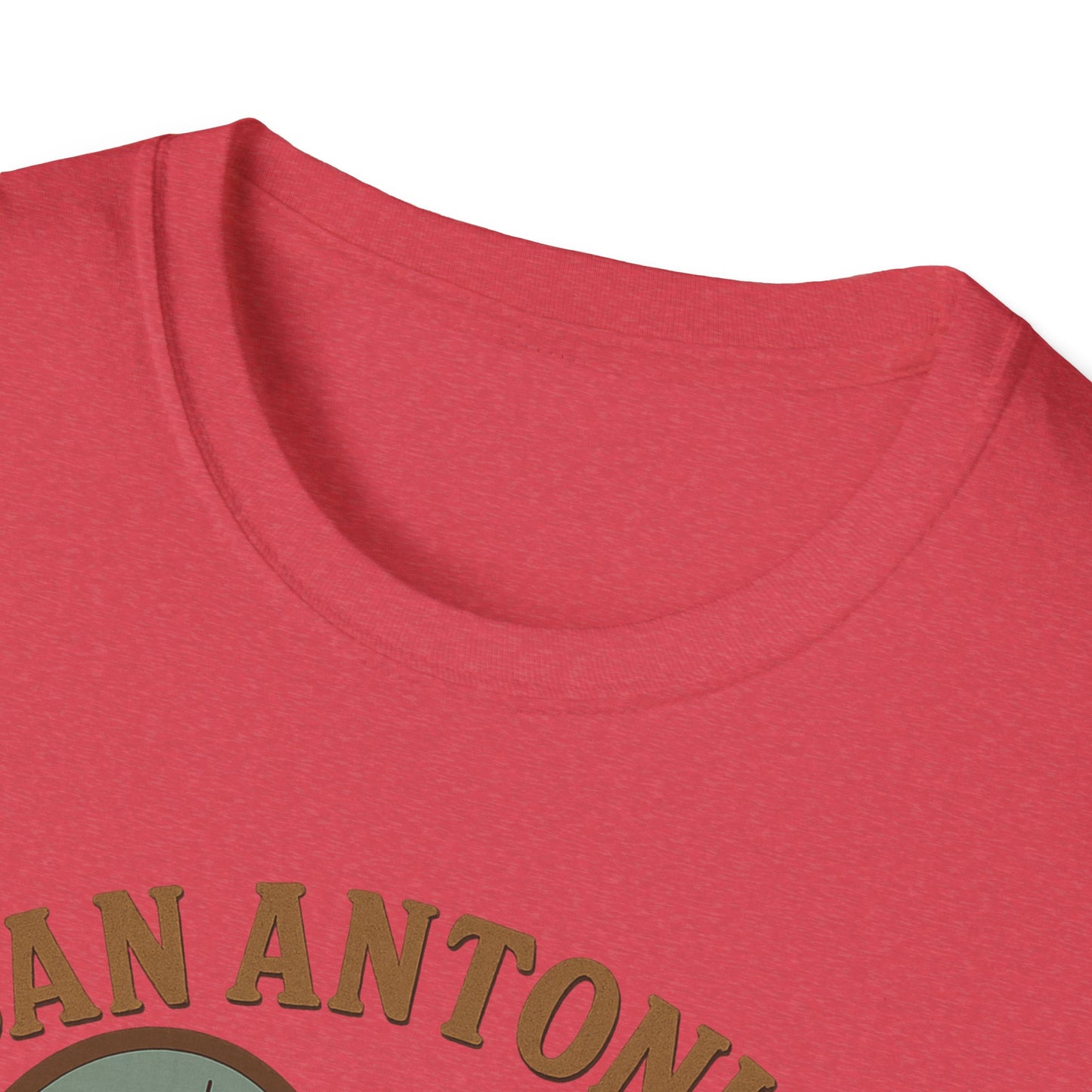 Embrace San Antonio Vibes with Our Heartfelt Unisex Tee for Artful City Explorers