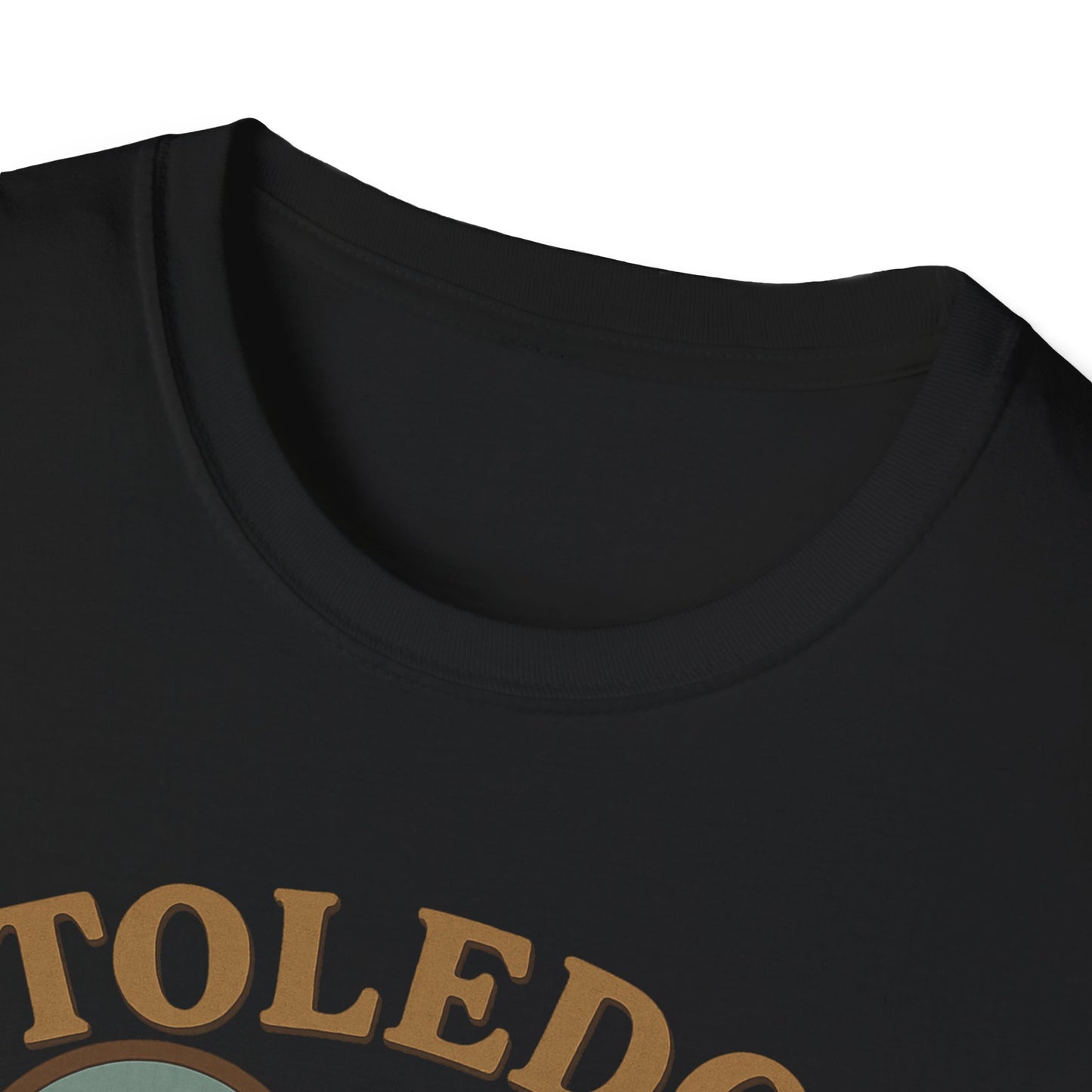 Fall Madly In Love with Toledo Skyline Heartbeat Unisex Tee