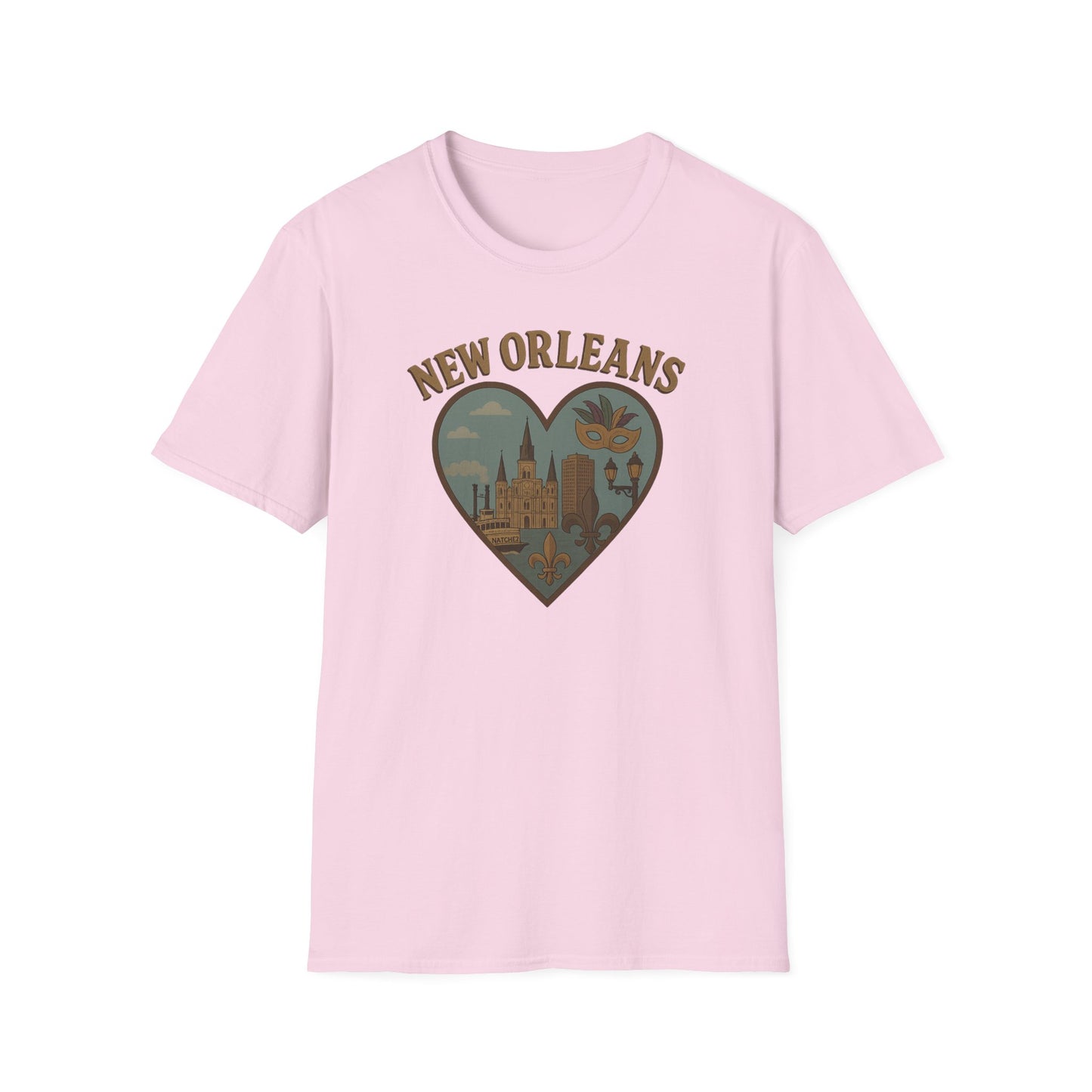 Embrace the Chaos of the Crescent City with Our New Orleans Heartbeat T-Shirt