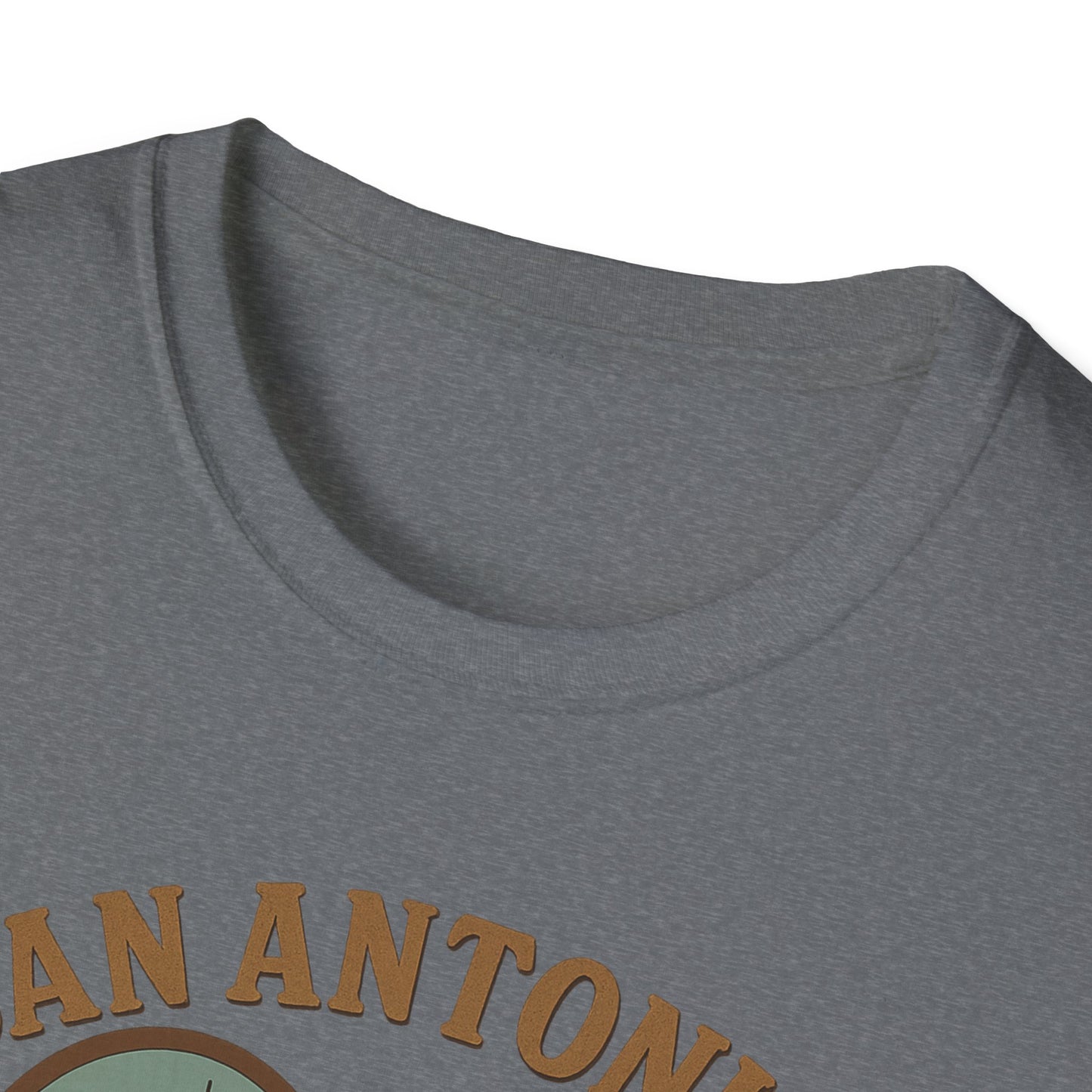 Embrace San Antonio Vibes with Our Heartfelt Unisex Tee for Artful City Explorers