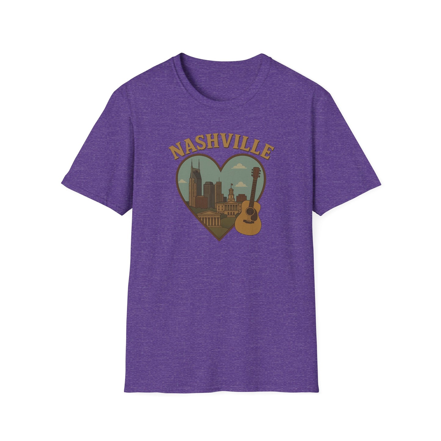 Nashville Unisex T-Shirt: Strum Your Heart to the Country Vibes Skyline