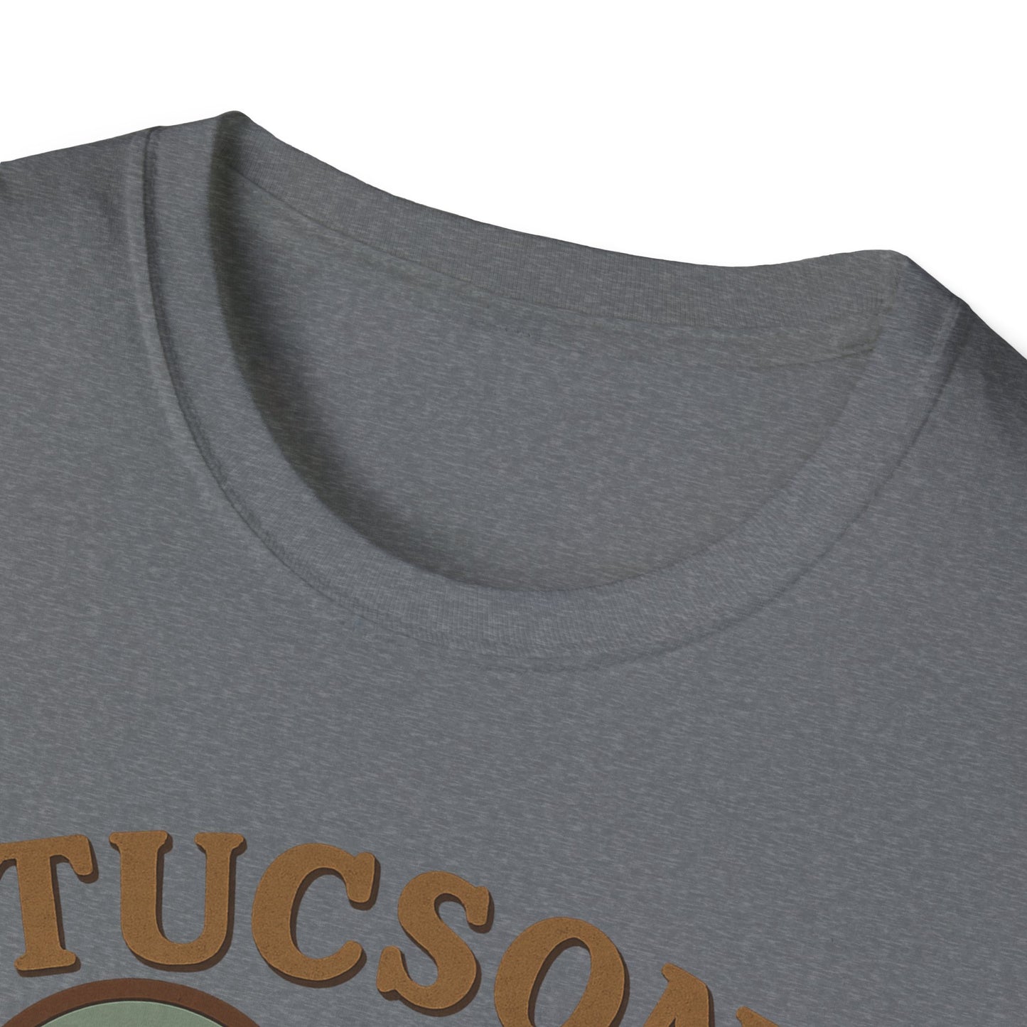 Tucson Love Heart Skyline T-Shirt - Soft Unisex Desert Cactus Tee