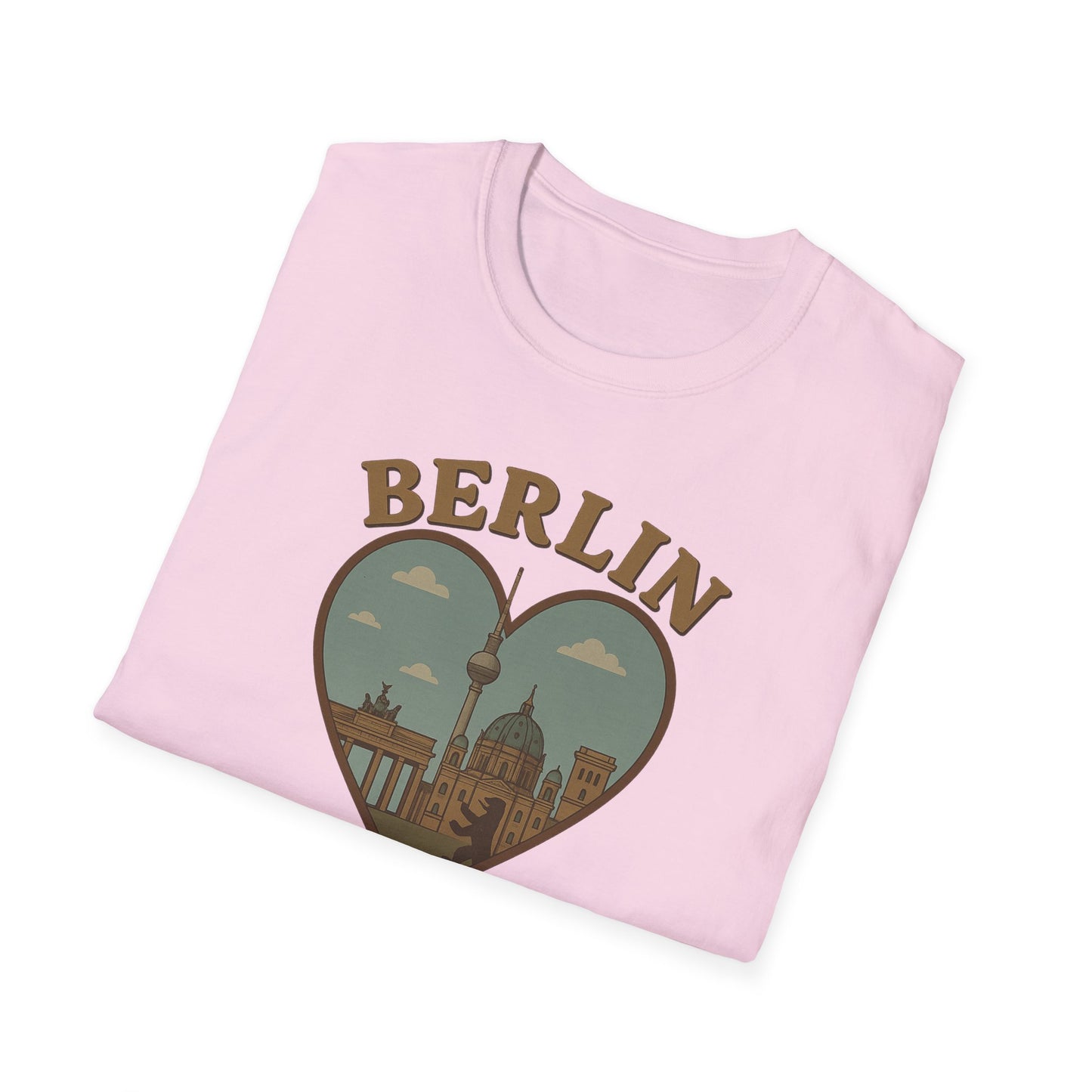 Berlin Love Affair Tee - Unisex Soft and Iconic Berlin Gift Shirt