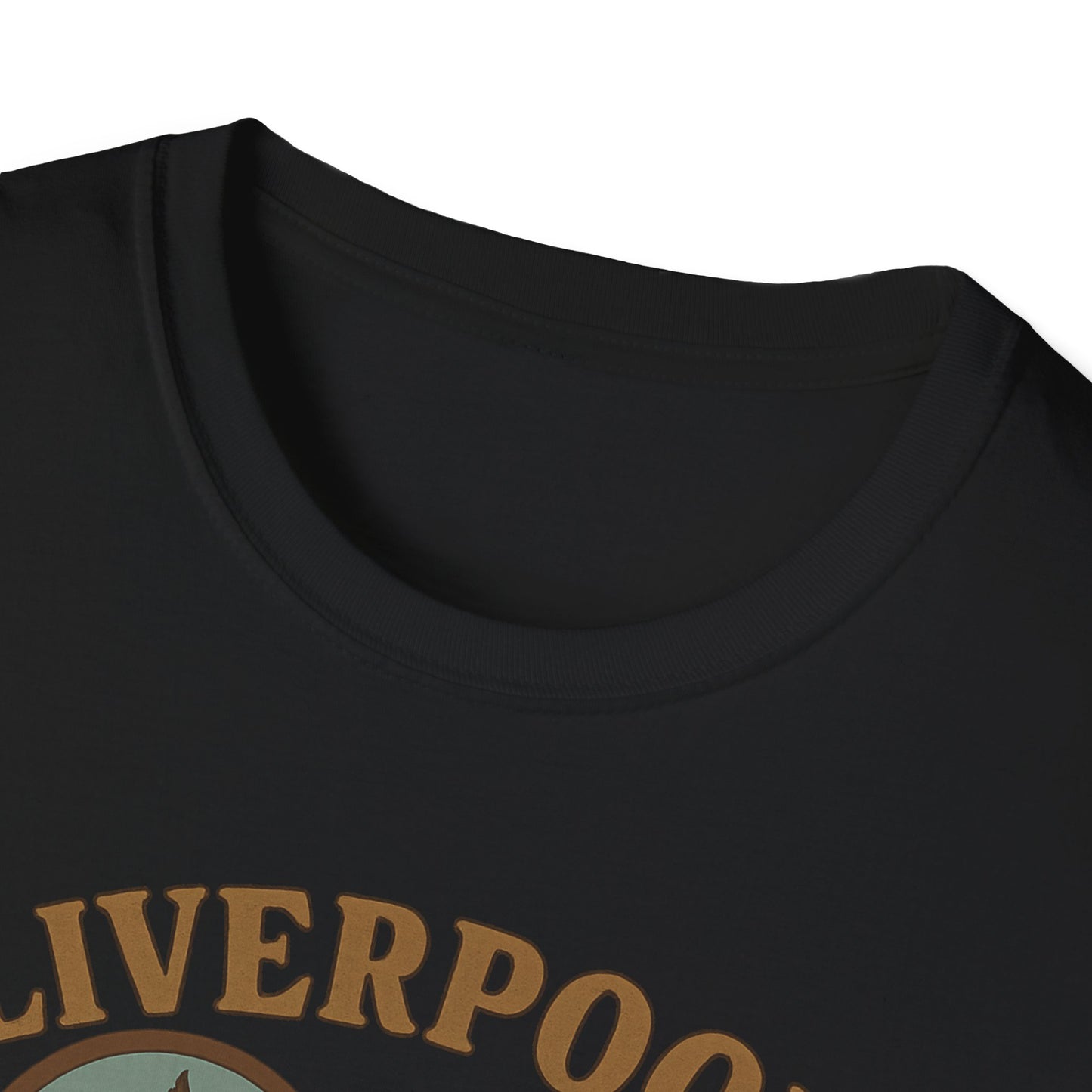 Capture the Spirit of Liverpool with this Unisex Retro Skyline T-Shirt