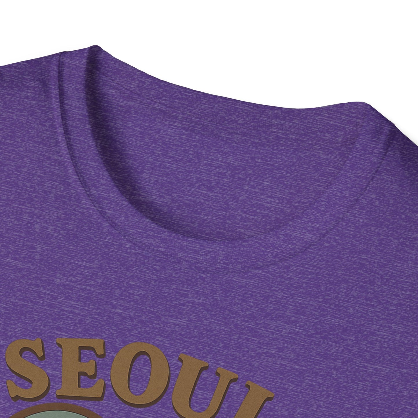Love Seoul Heart T-Shirt for Wanderlust Enthusiasts with Soft Unisex Fit