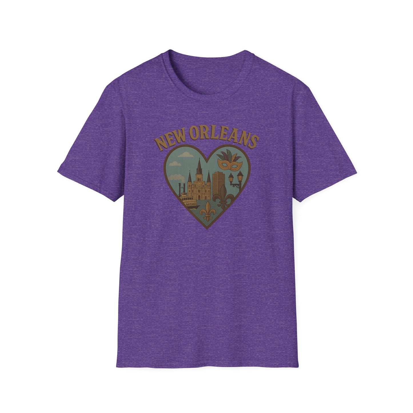 Embrace the Chaos of the Crescent City with Our New Orleans Heartbeat T-Shirt