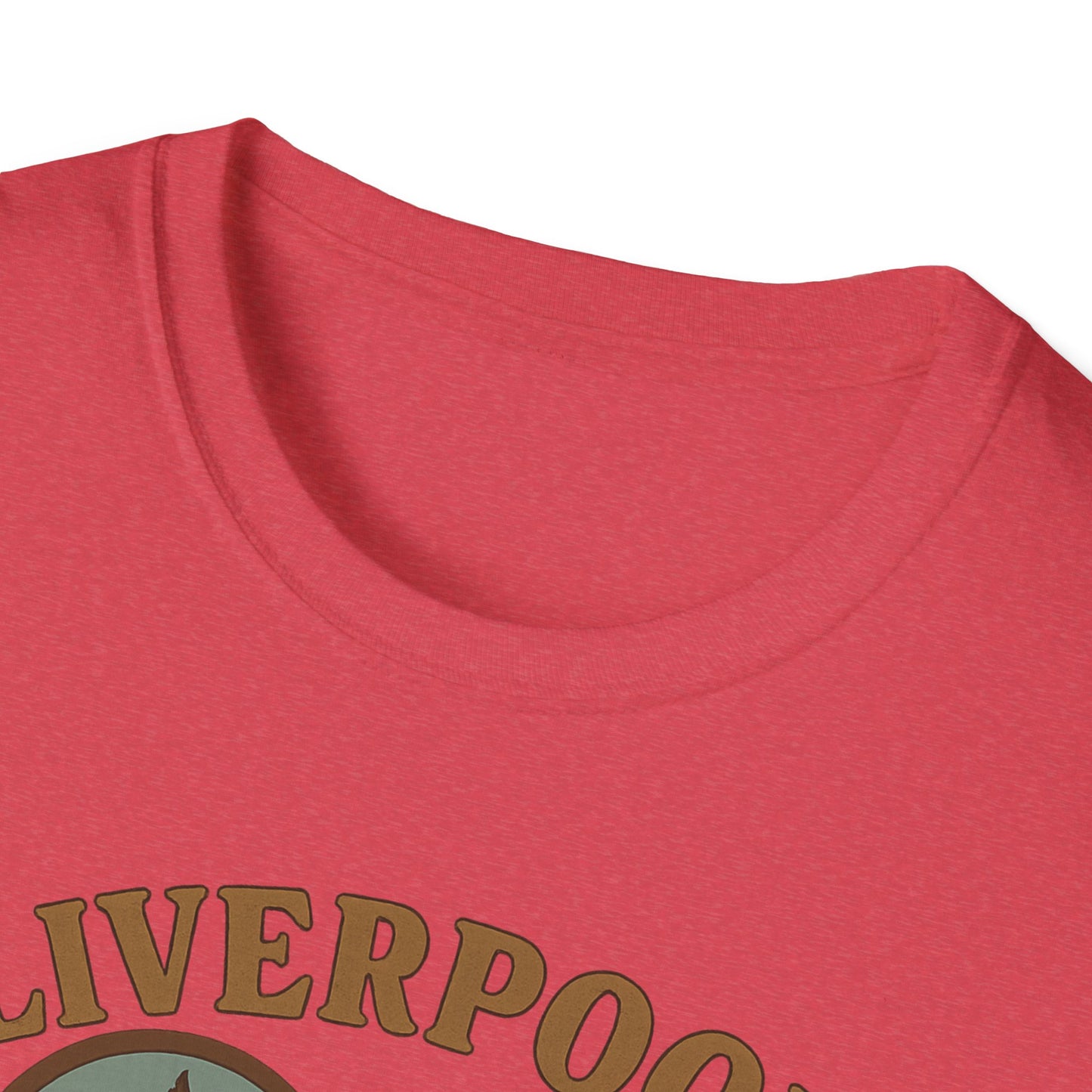 Capture the Spirit of Liverpool with this Unisex Retro Skyline T-Shirt