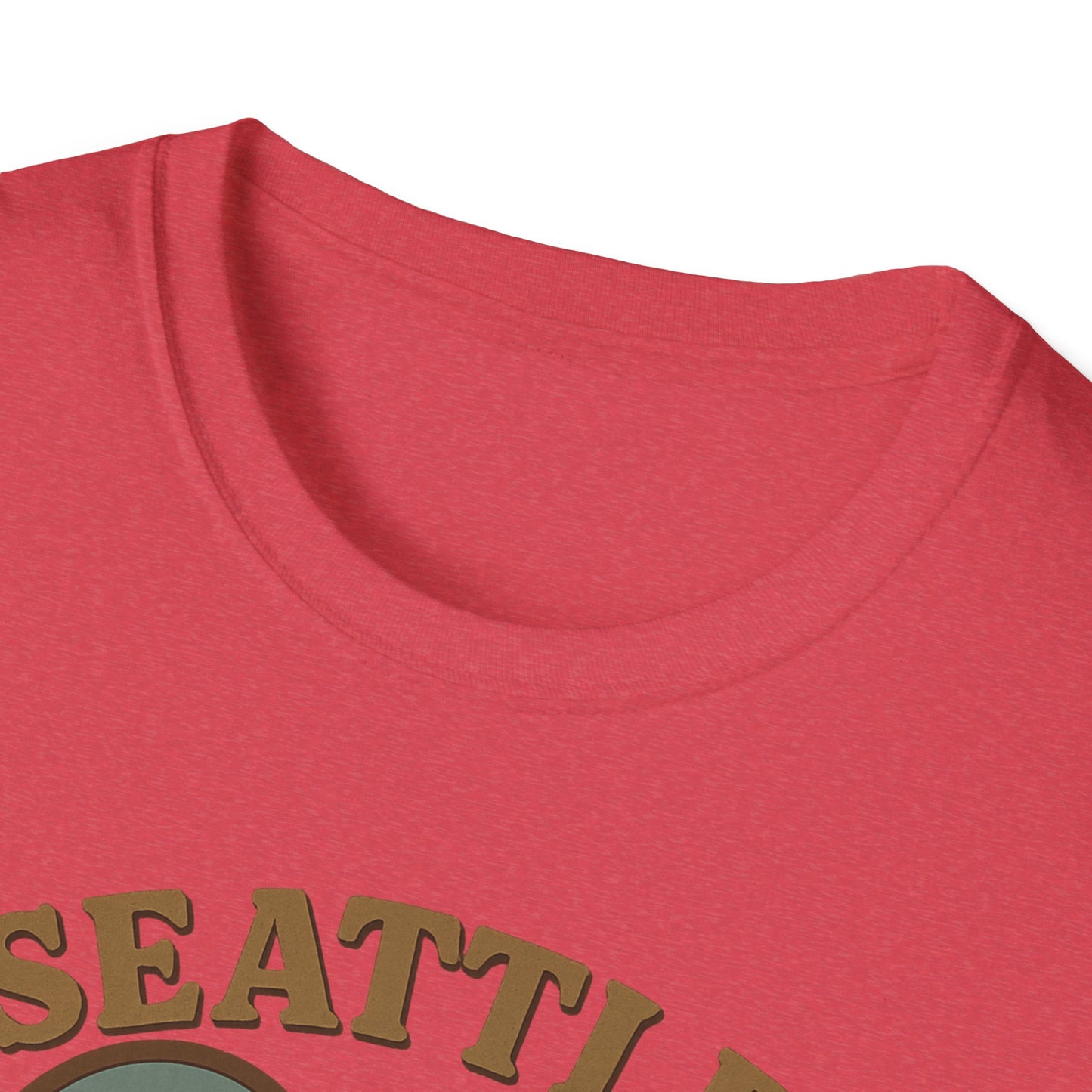 Feel the Seattle Love with This Quirky Space Needle Heartbeat Tee for Adventurous Souls