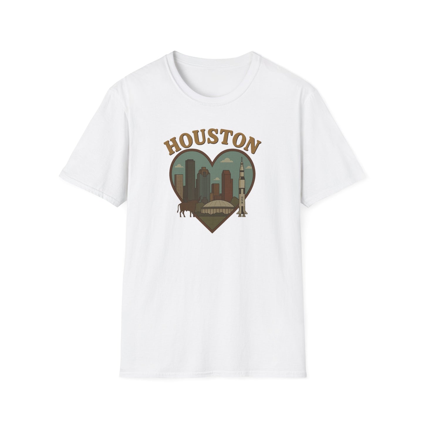 Blast Off to Adventure with Our Out-of-this-World Houston Love Tee