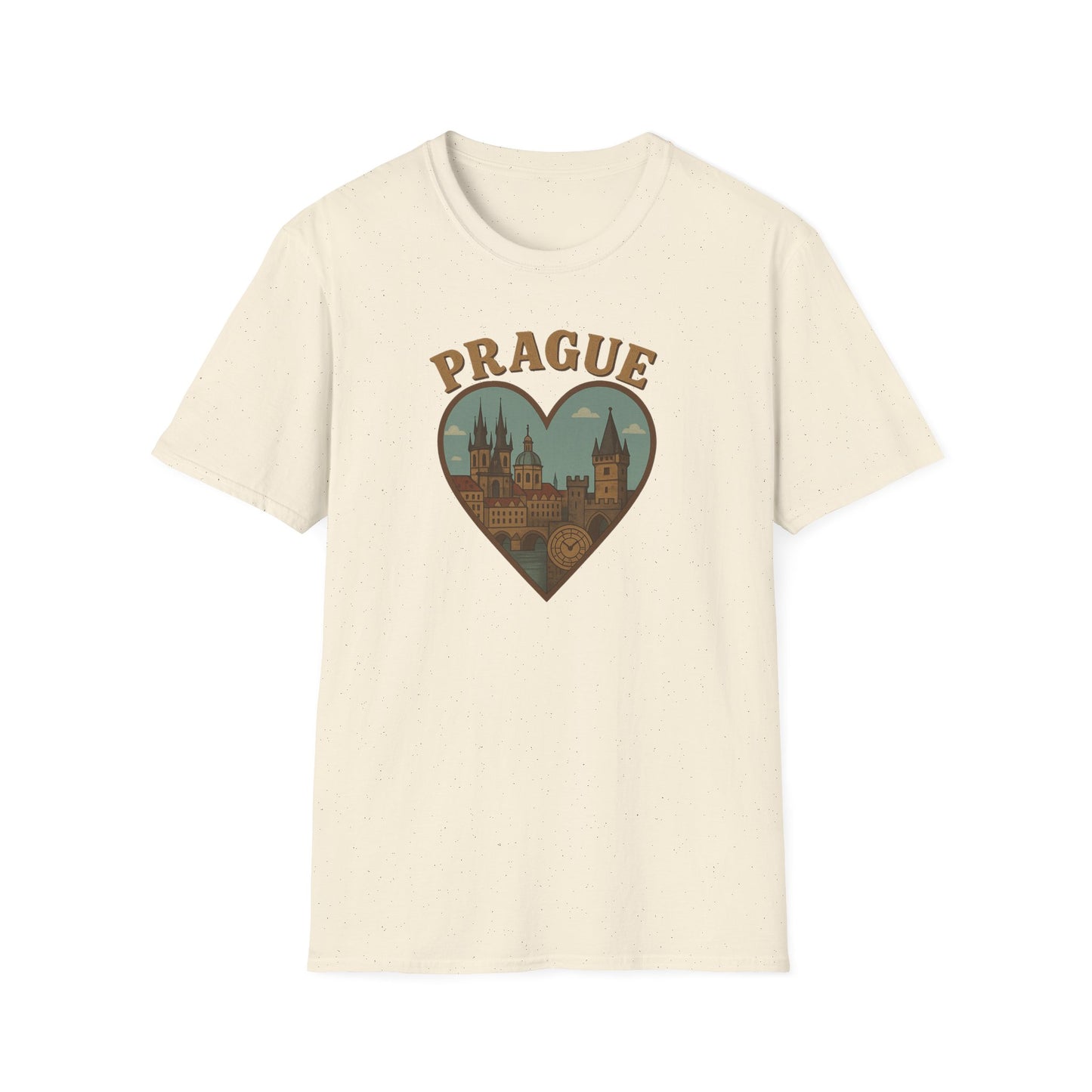 Unisex Shirt With Heartwarming Architecture of Enchanting Prague