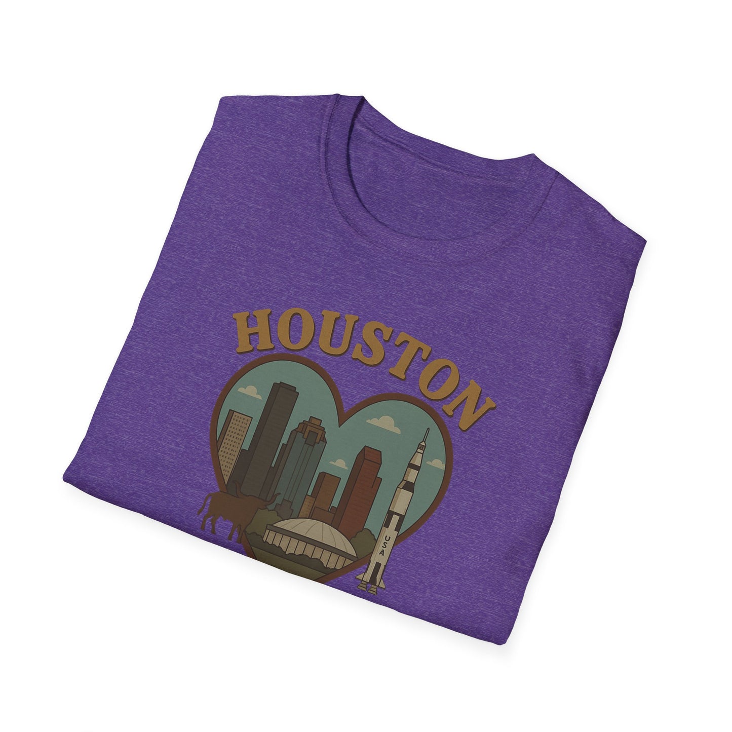 Blast Off to Adventure with Our Out-of-this-World Houston Love Tee