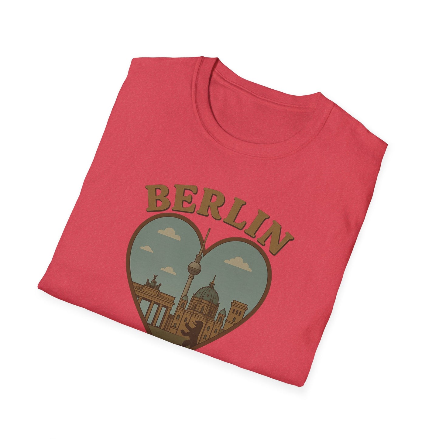 Berlin Love Affair Tee - Unisex Soft and Iconic Berlin Gift Shirt