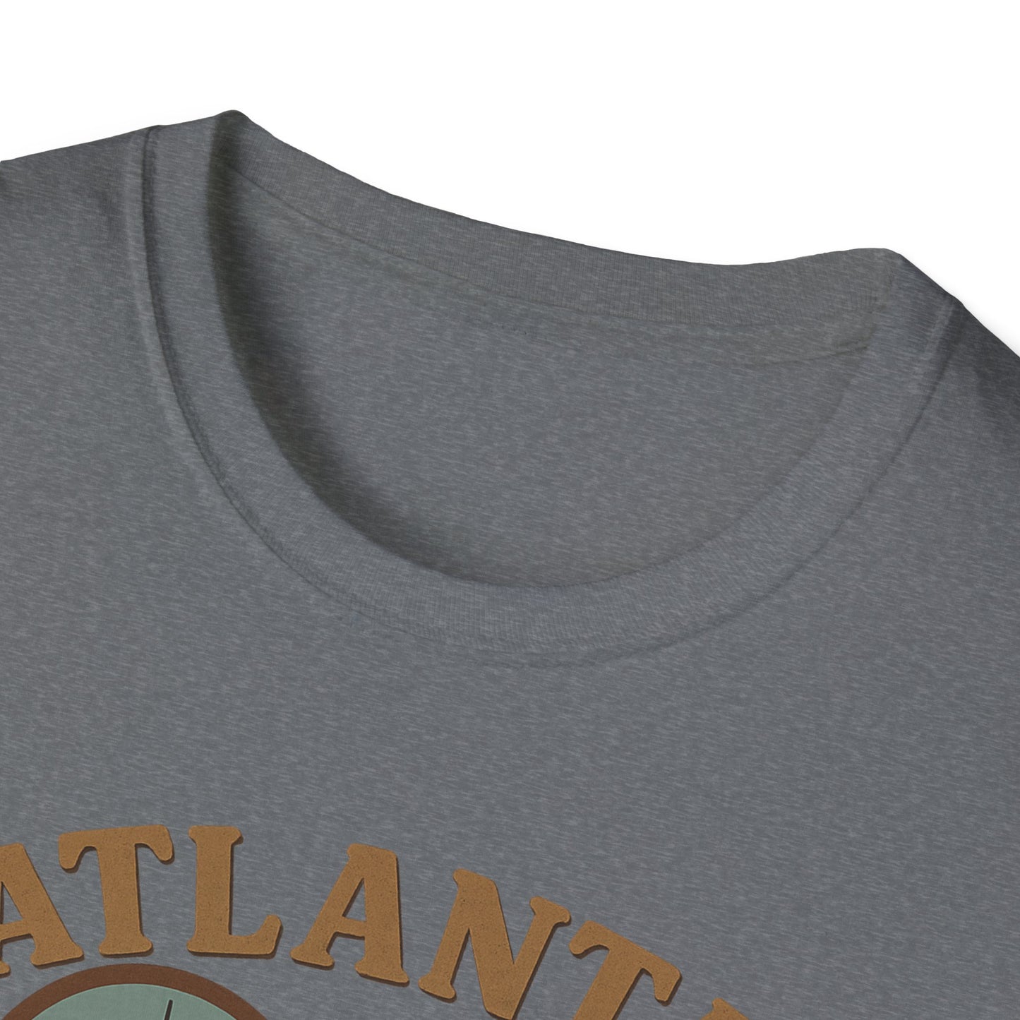 Fall in Love with Atlanta's Peachy Urban Charm on Gildan 64000 T-Shirt