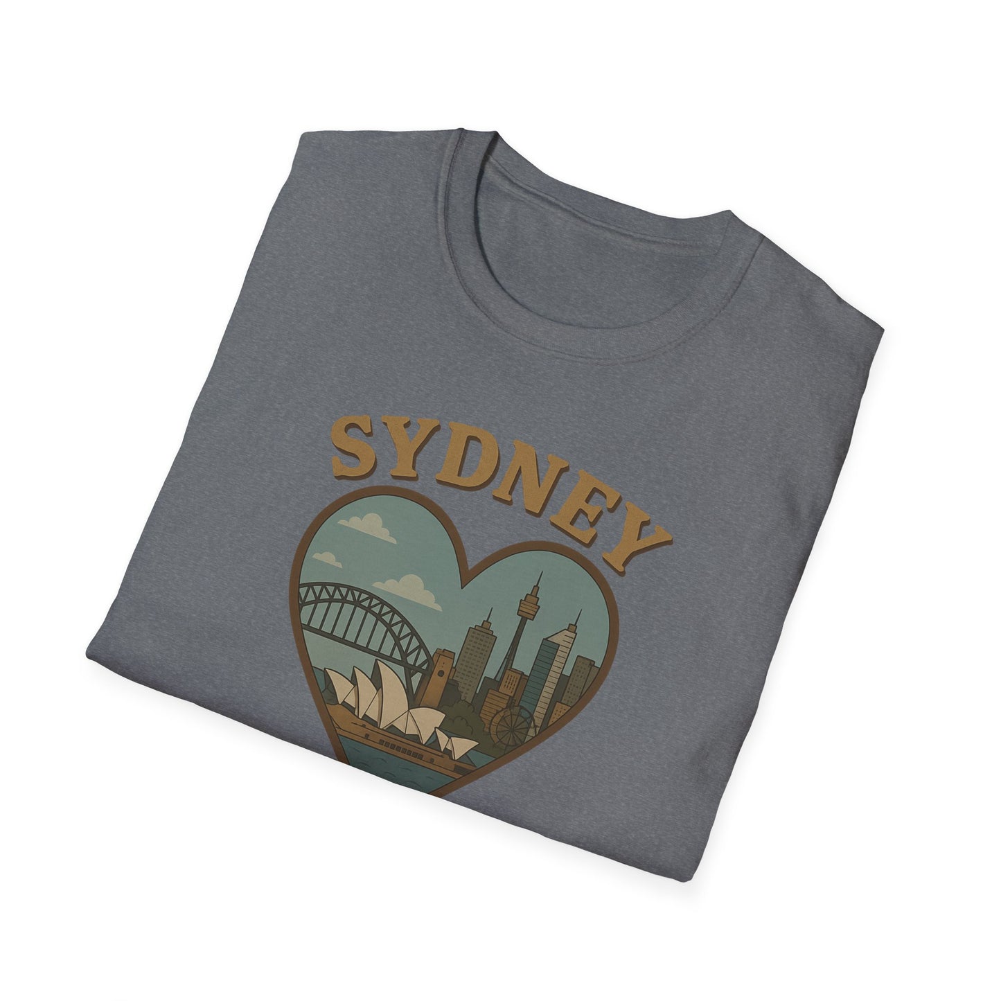 Fall in Love with Sydney: Unisex Soft Tee for the Adventurous Traveler