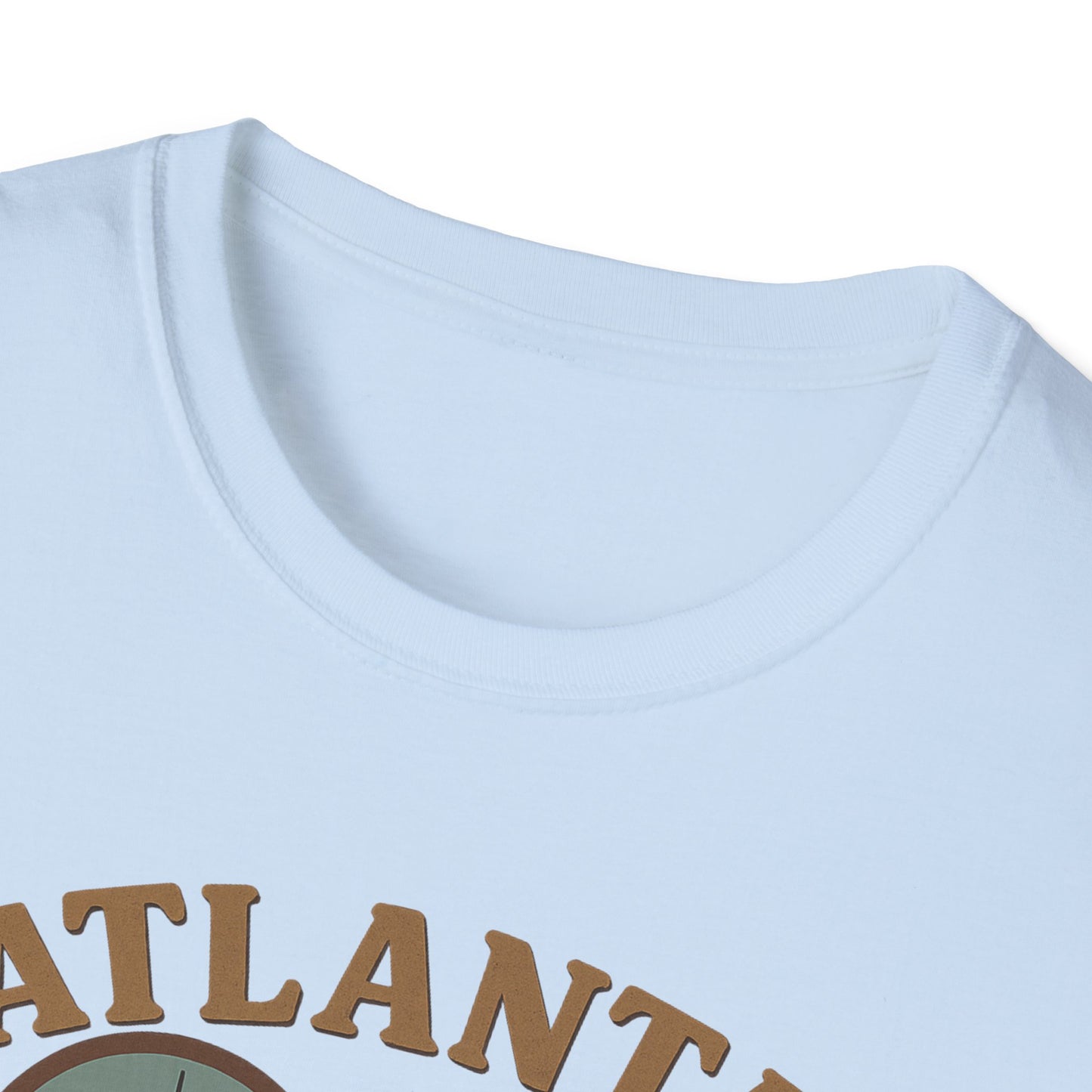 Fall in Love with Atlanta's Peachy Urban Charm on Gildan 64000 T-Shirt