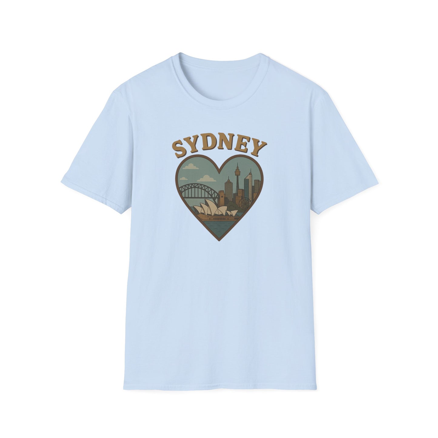 Fall in Love with Sydney: Unisex Soft Tee for the Adventurous Traveler