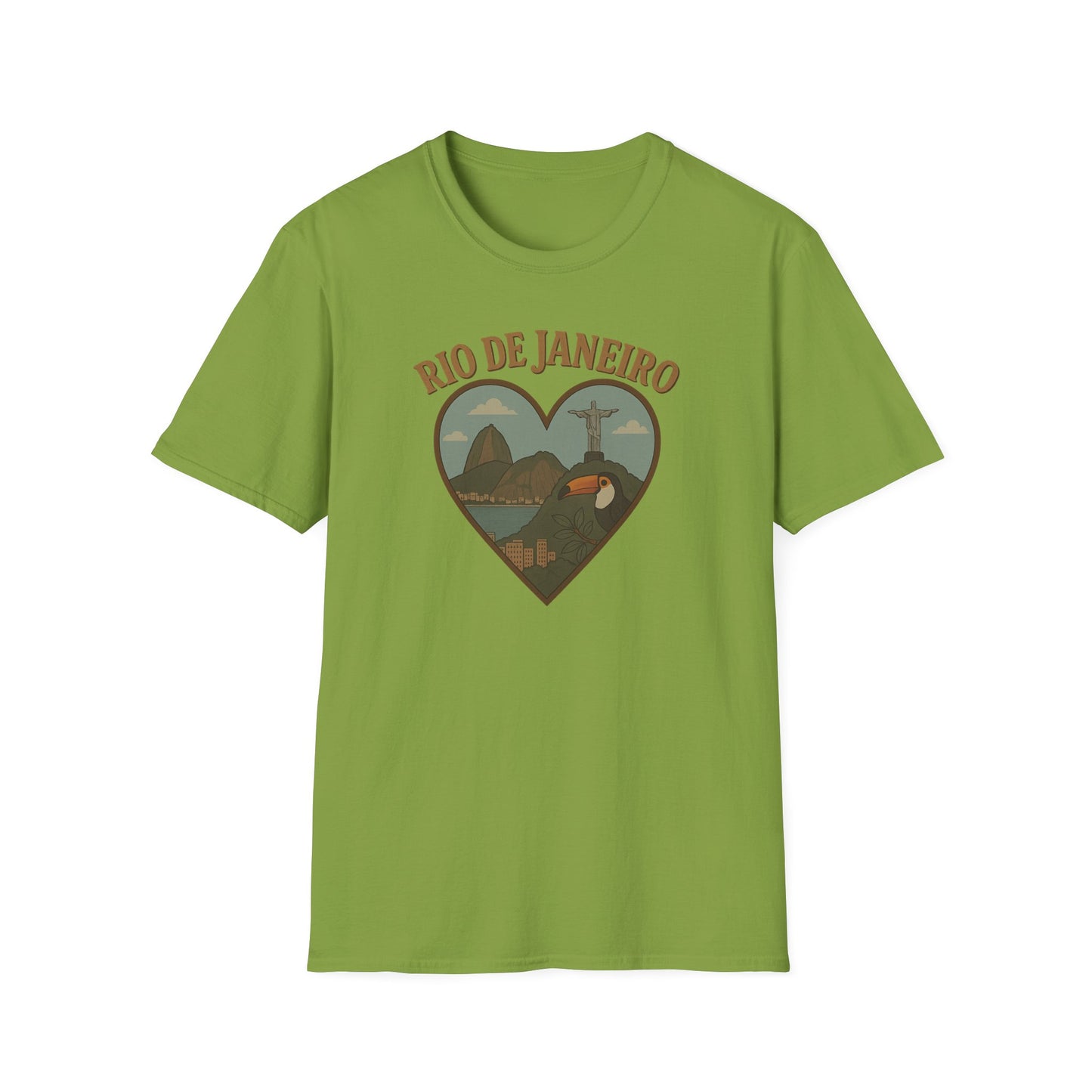 Summon Rio De Janeiro's Heartbeat with Our Whimsical Toucan Love Tee