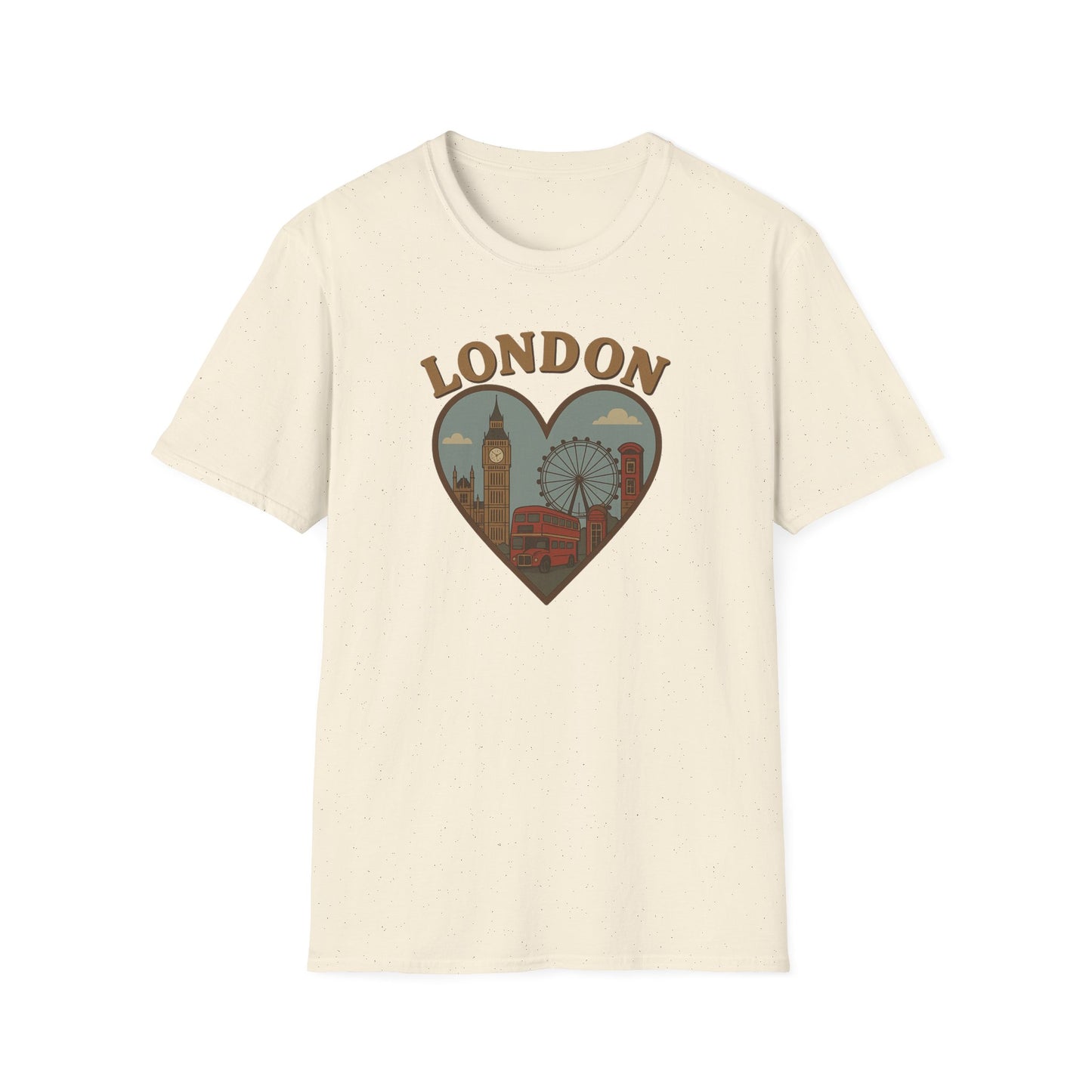 Celebrate Your Love for London with This Quirky Gildan 64000 Soft T-Shirt