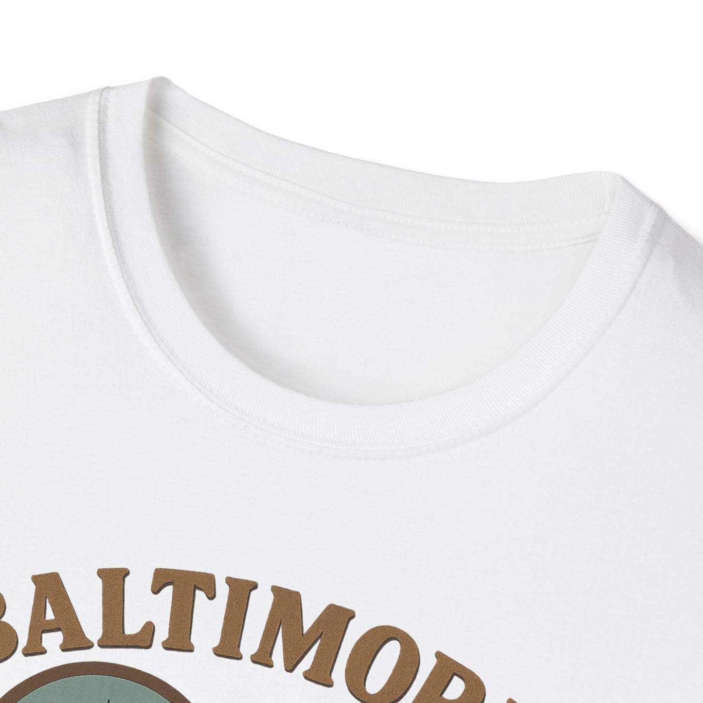 Embrace the Chaos of Baltimore with Our Heartfelt Skyline Crab T-Shirt!