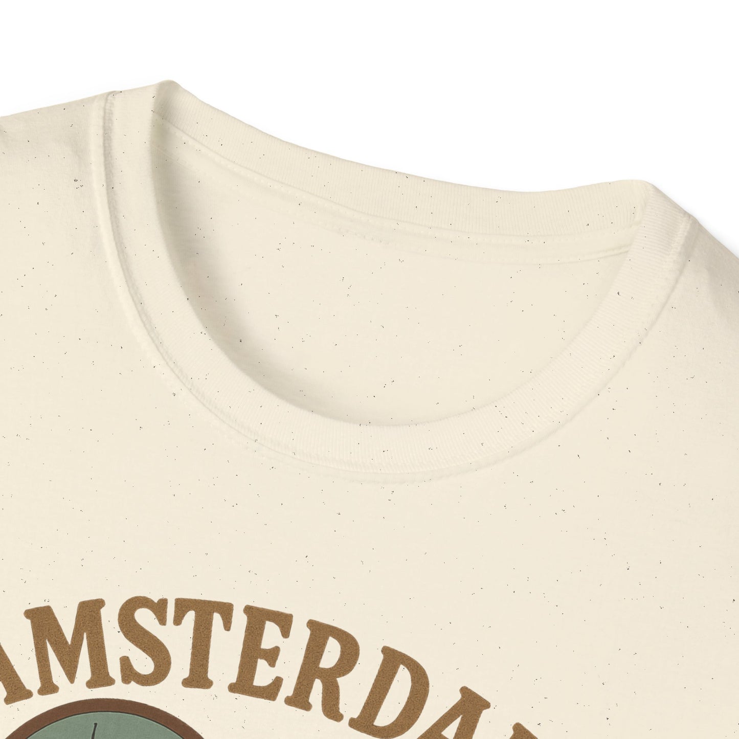 Fall in Love with Amsterdam: Unisex Soft T-Shirt for Travel Enthusiasts