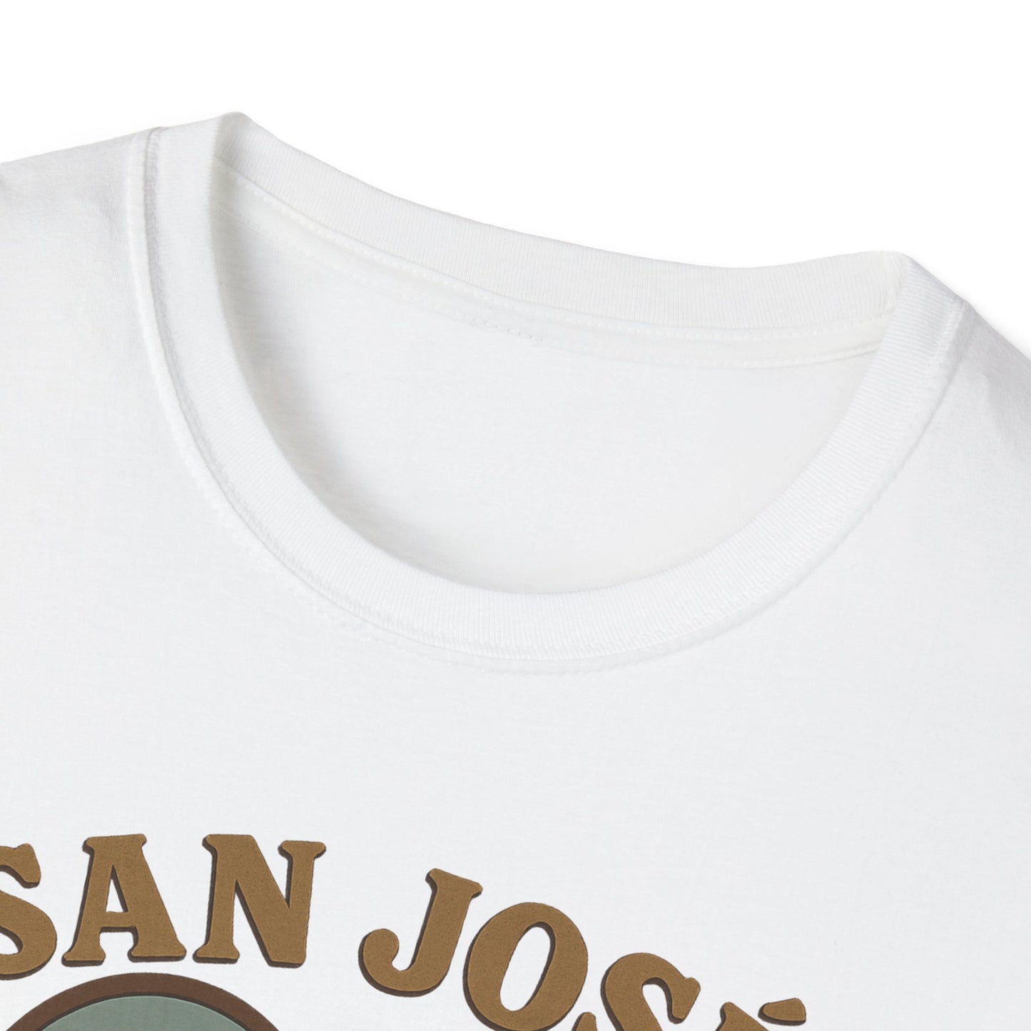 Fall in Love with San José: Unisex T-Shirt Celebrating Urban Vibes and Soft Comfort