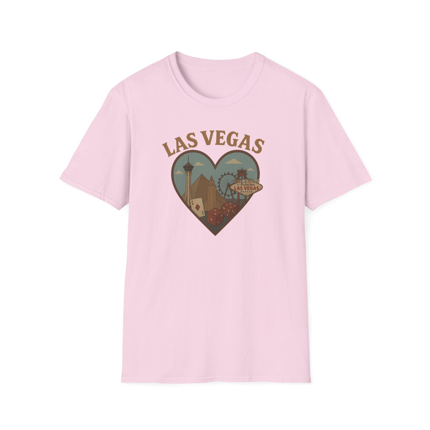 Embrace the Chaos in Style with this Soft, Unisex Las Vegas Adventure T-Shirt
