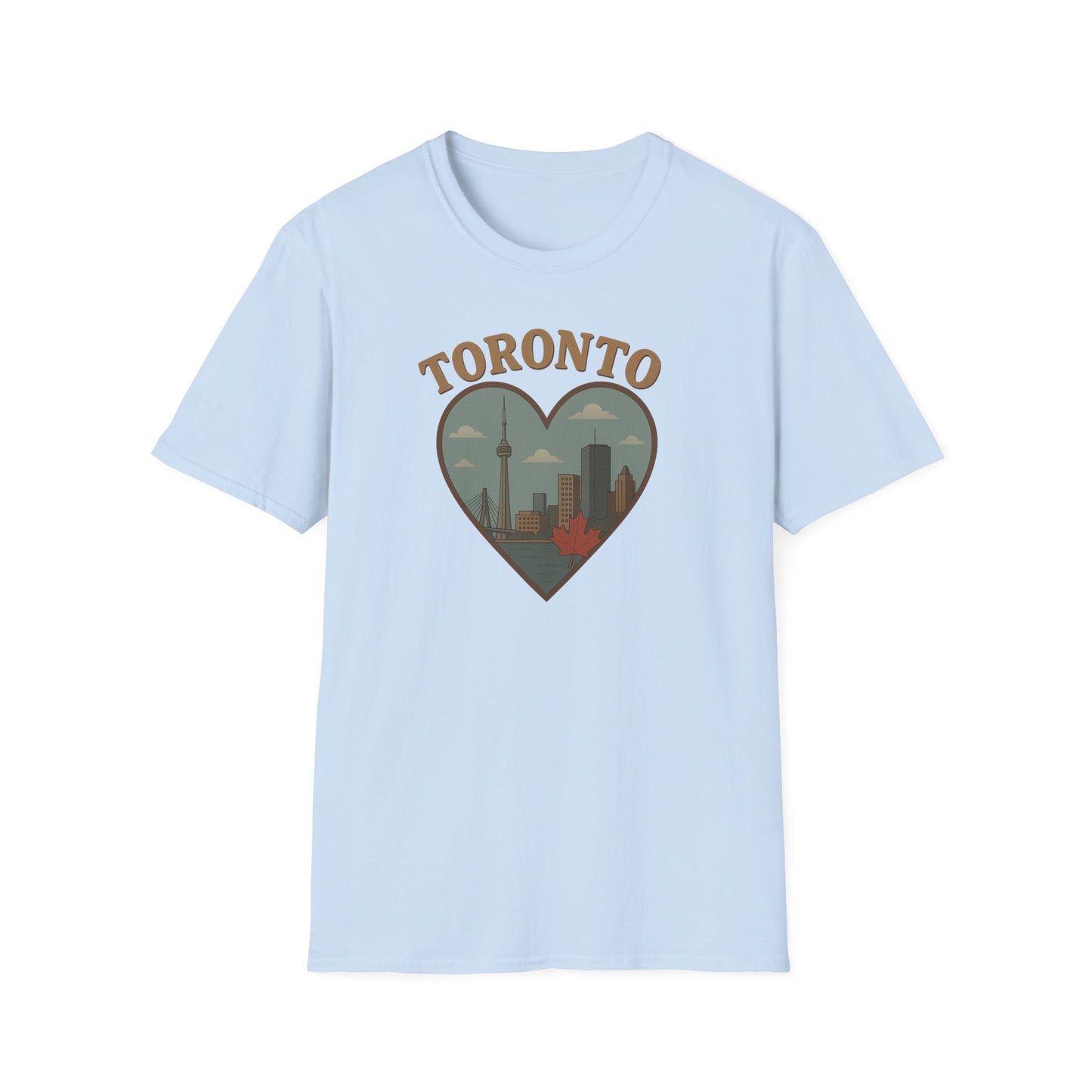 Fall Head Over Heels for Toronto's Skyline on This Unisex Gildan Tee