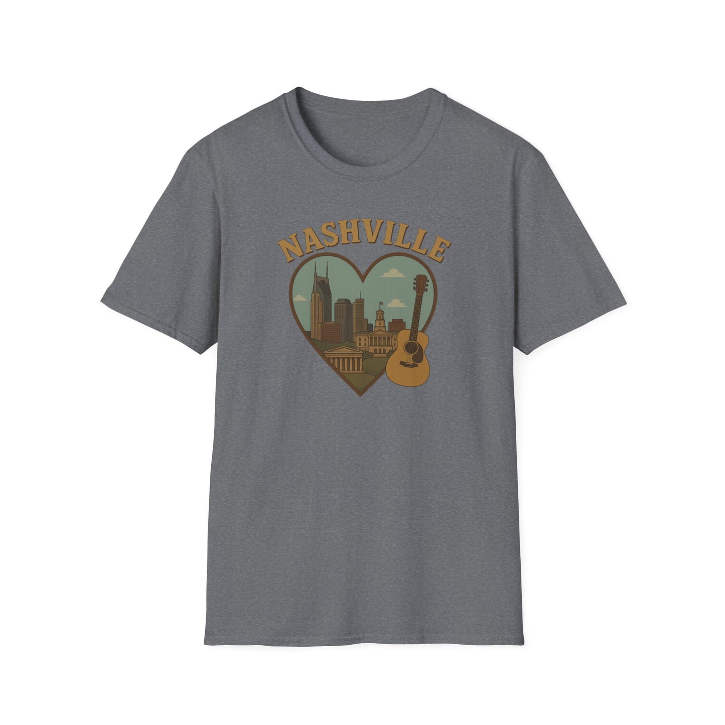 Nashville Unisex T-Shirt: Strum Your Heart to the Country Vibes Skyline