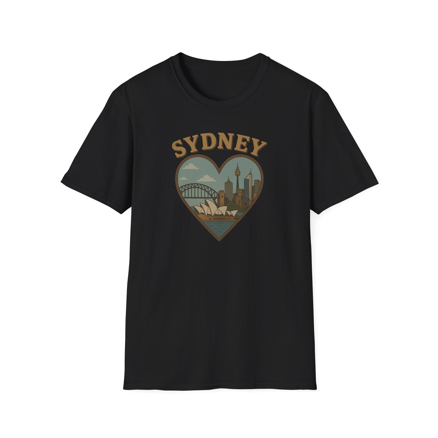 Fall in Love with Sydney: Unisex Soft Tee for the Adventurous Traveler