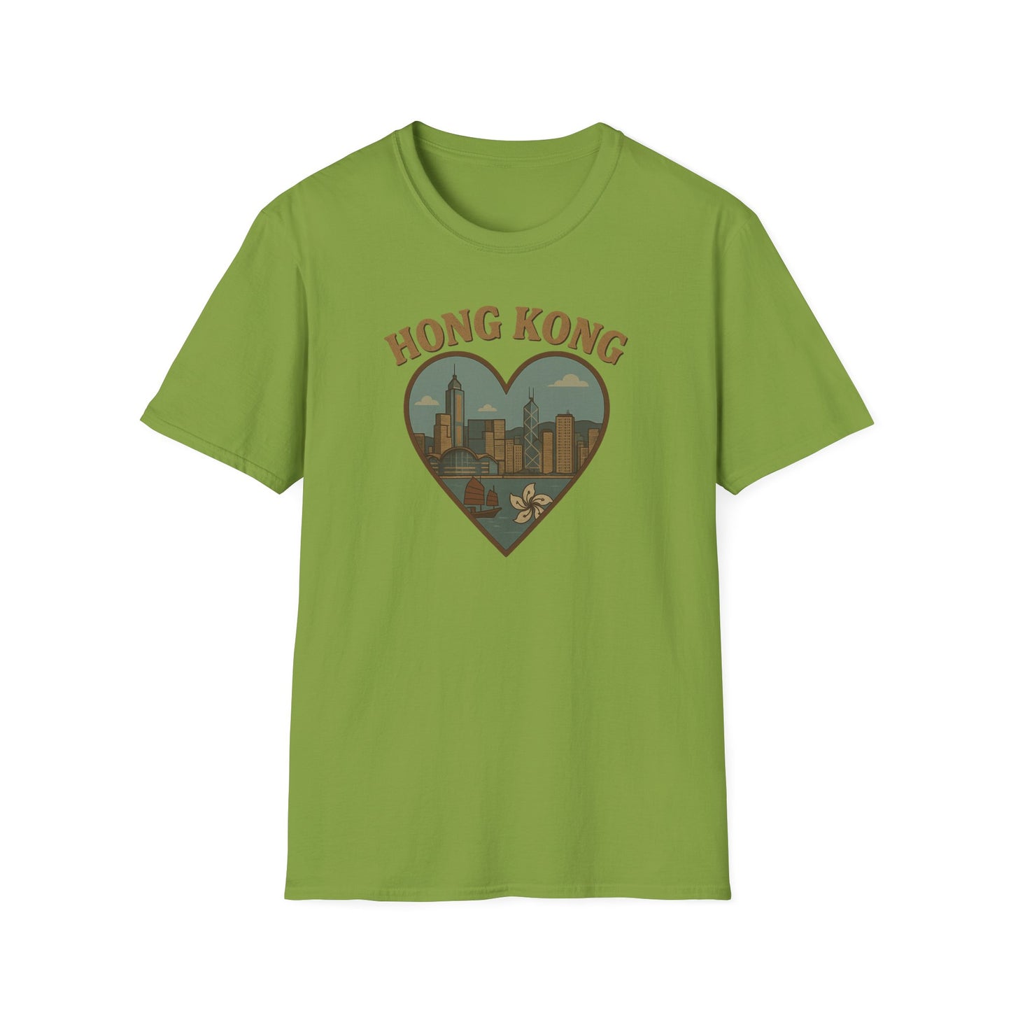 Rock the Heart of Asia with Our Vintage Hong Kong Skyline T-Shirt