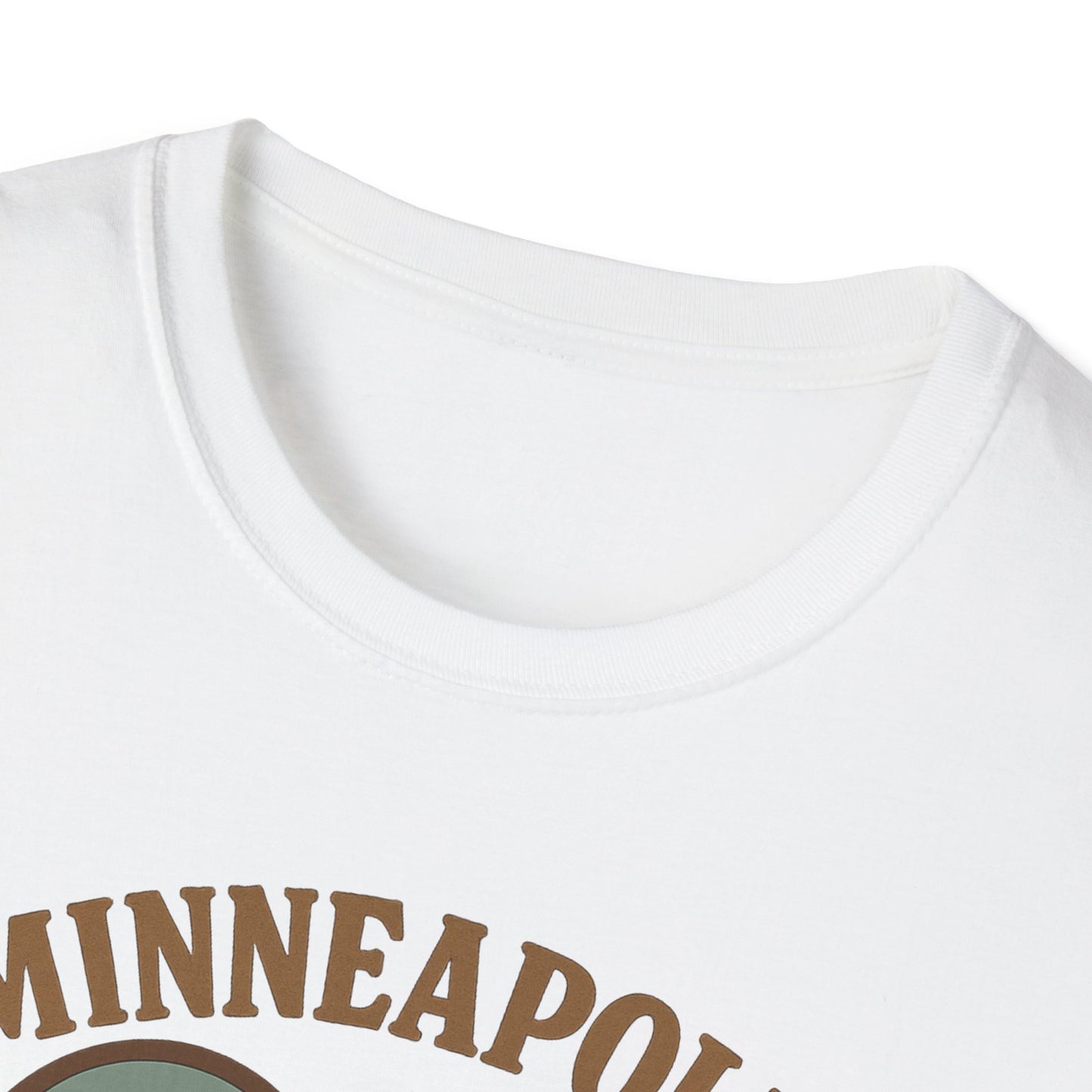 Celebrate Minneapolis Love with Heart-Shaped Skyline and Cherry Fork Tee