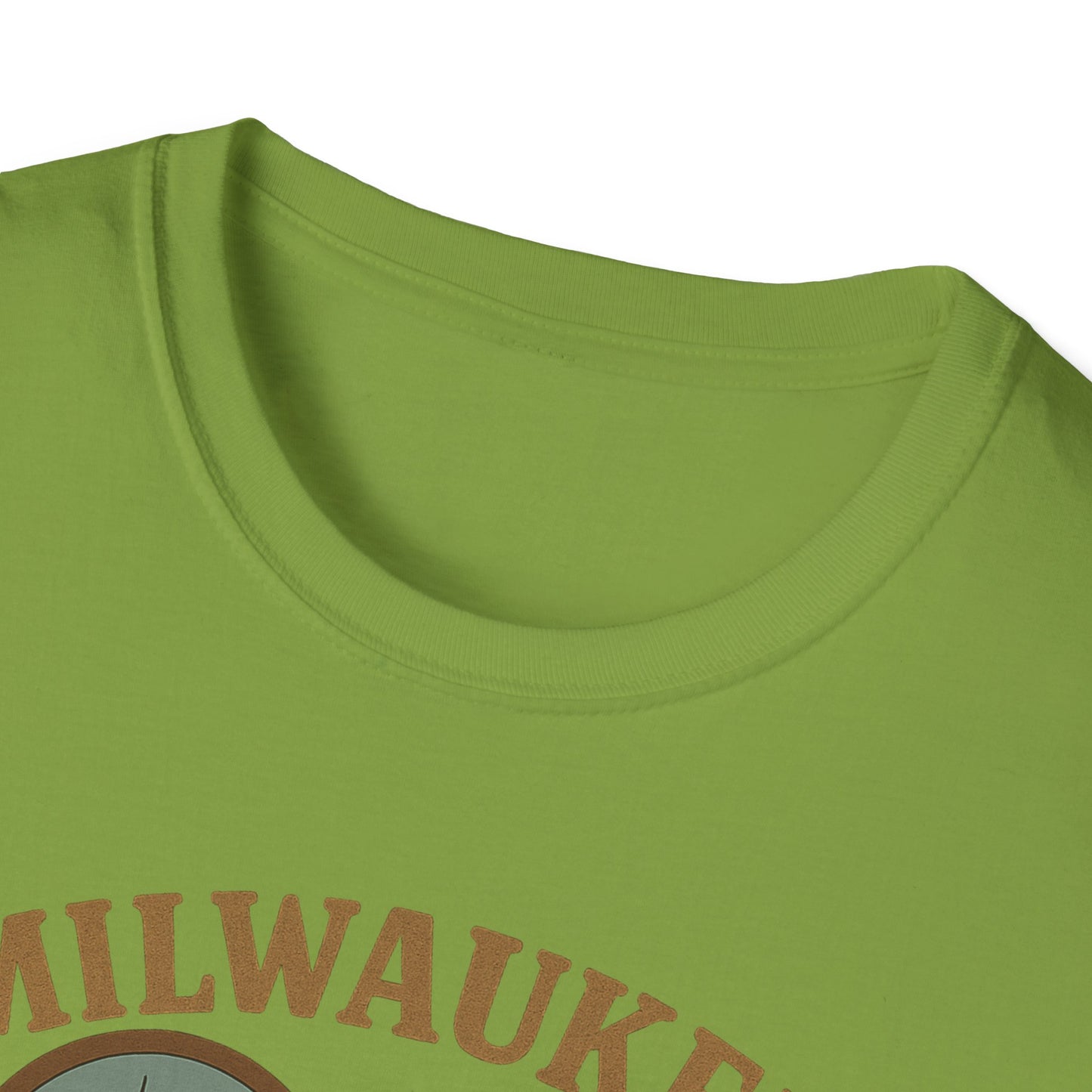 Fall Head Over Heels with This Milwaukee Skyline and Beer Lover's T-Shirt in Soft Unisex Gildan Glory!