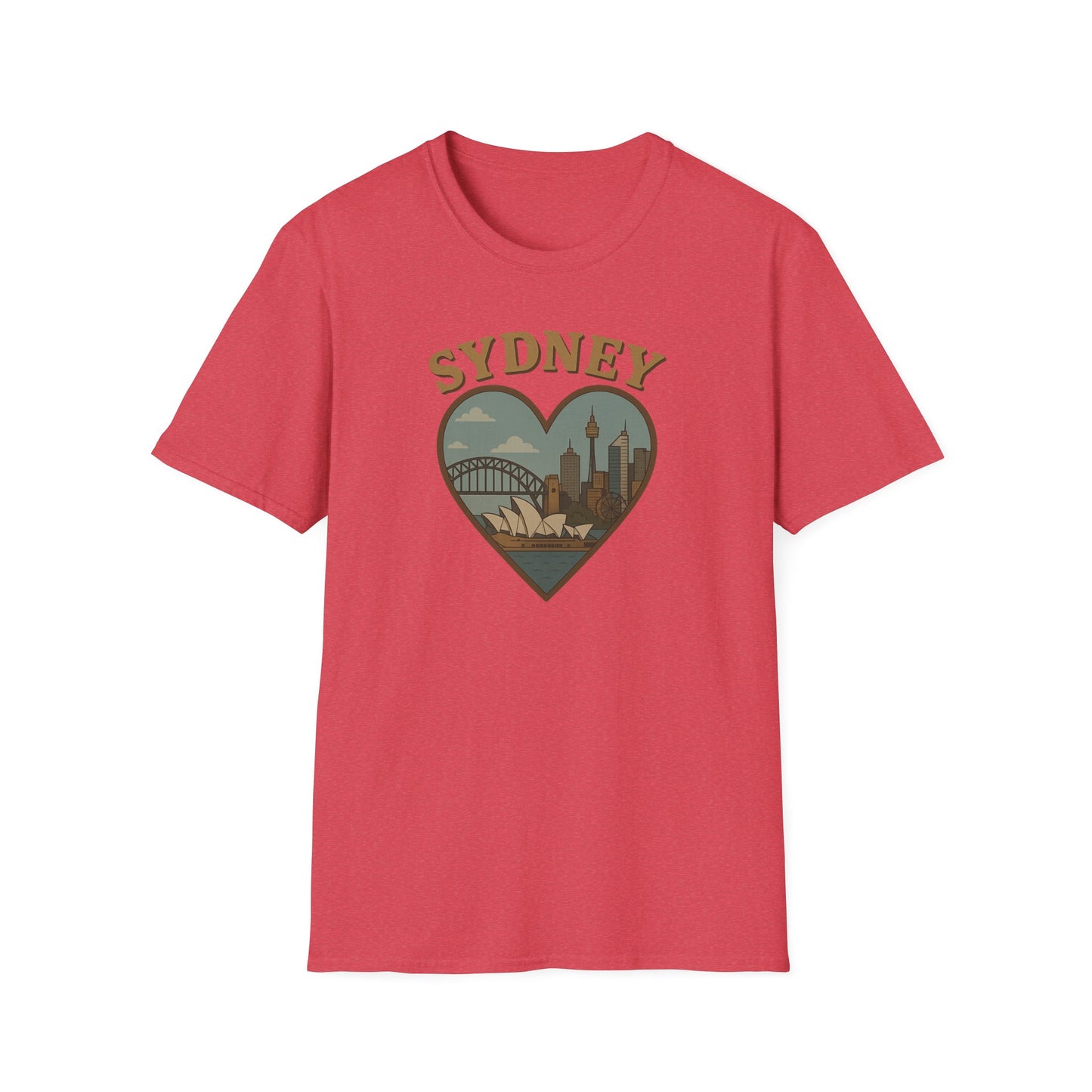 Fall in Love with Sydney: Unisex Soft Tee for the Adventurous Traveler