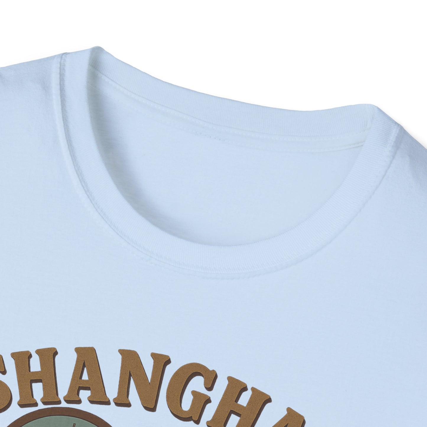 Feel the Love with our Shanghai Cityscape Heart Tee – Stylish, Soft, and Unisex Perfection!