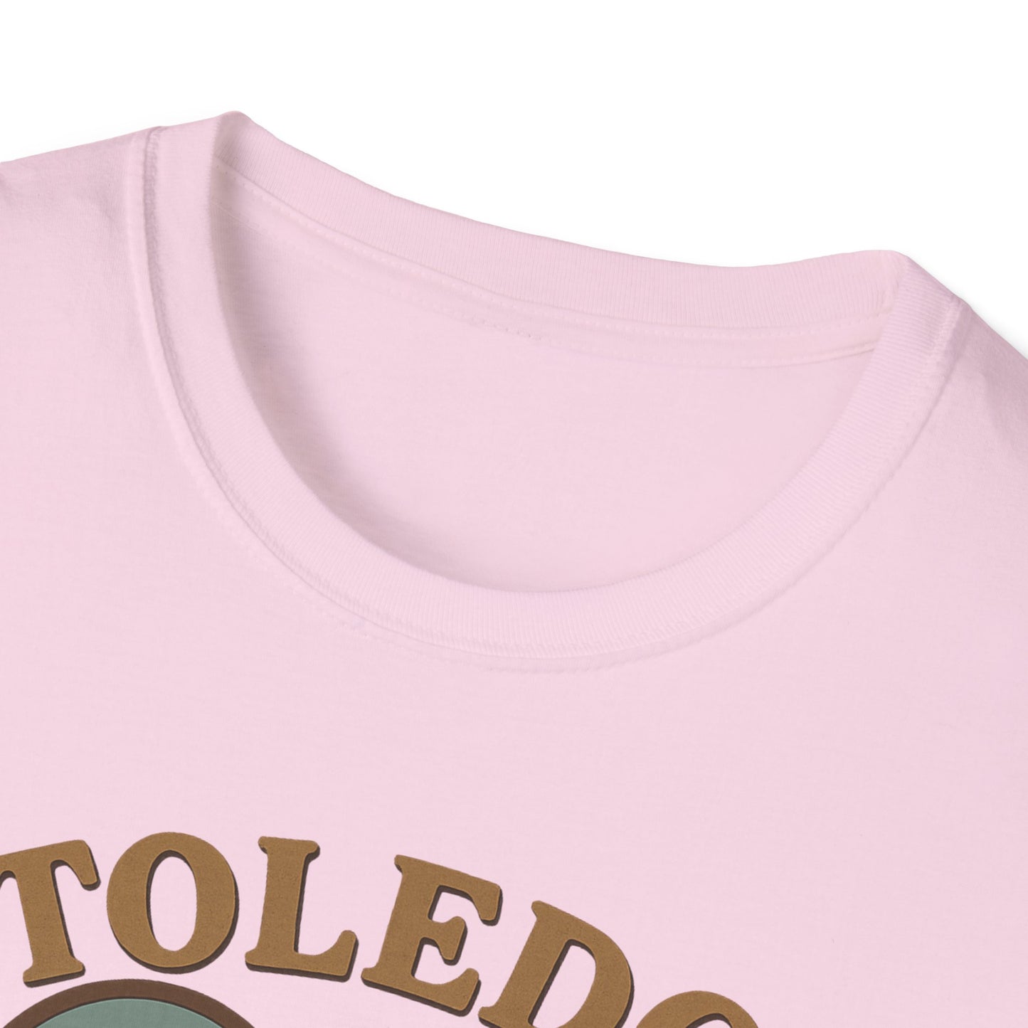 Fall Madly In Love with Toledo Skyline Heartbeat Unisex Tee