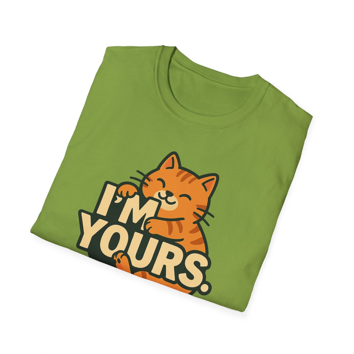 Cat Lover Unisex T-Shirt - I'm Yours, No Returns - Valentine's Day Gift