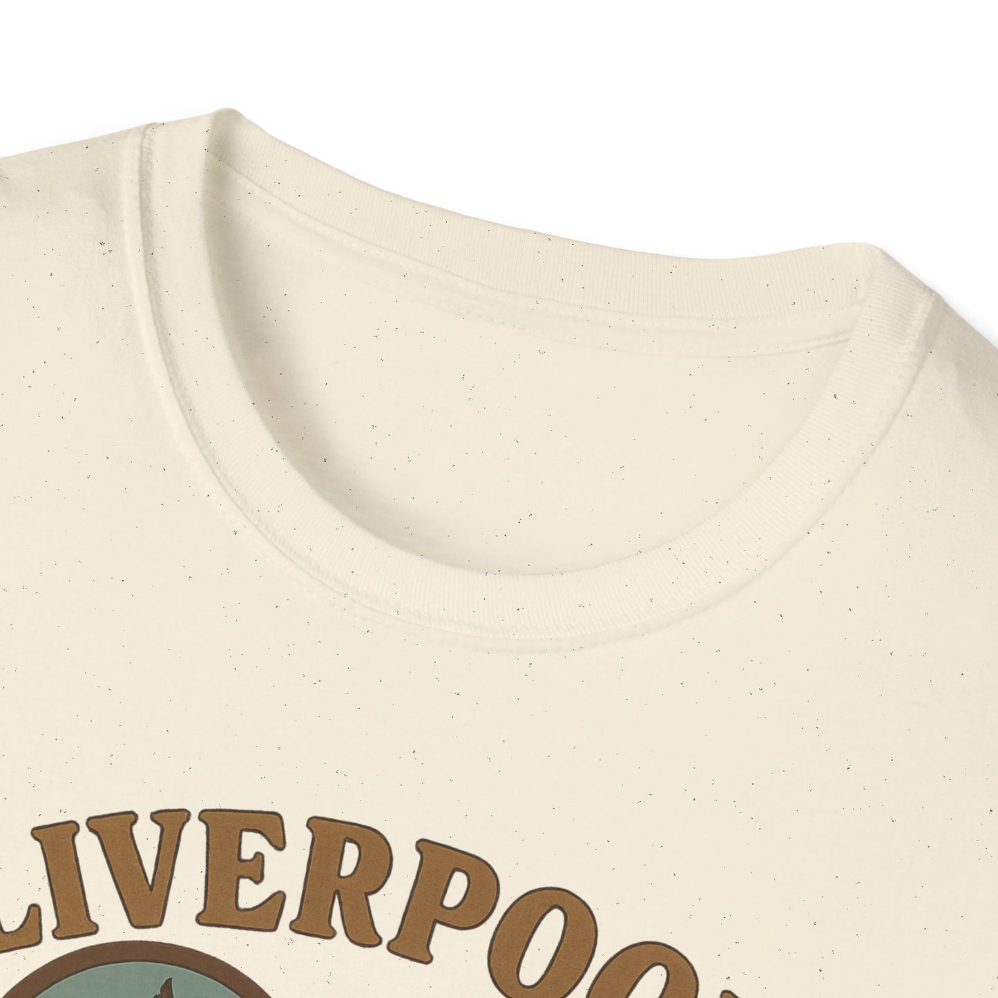 Capture the Spirit of Liverpool with this Unisex Retro Skyline T-Shirt