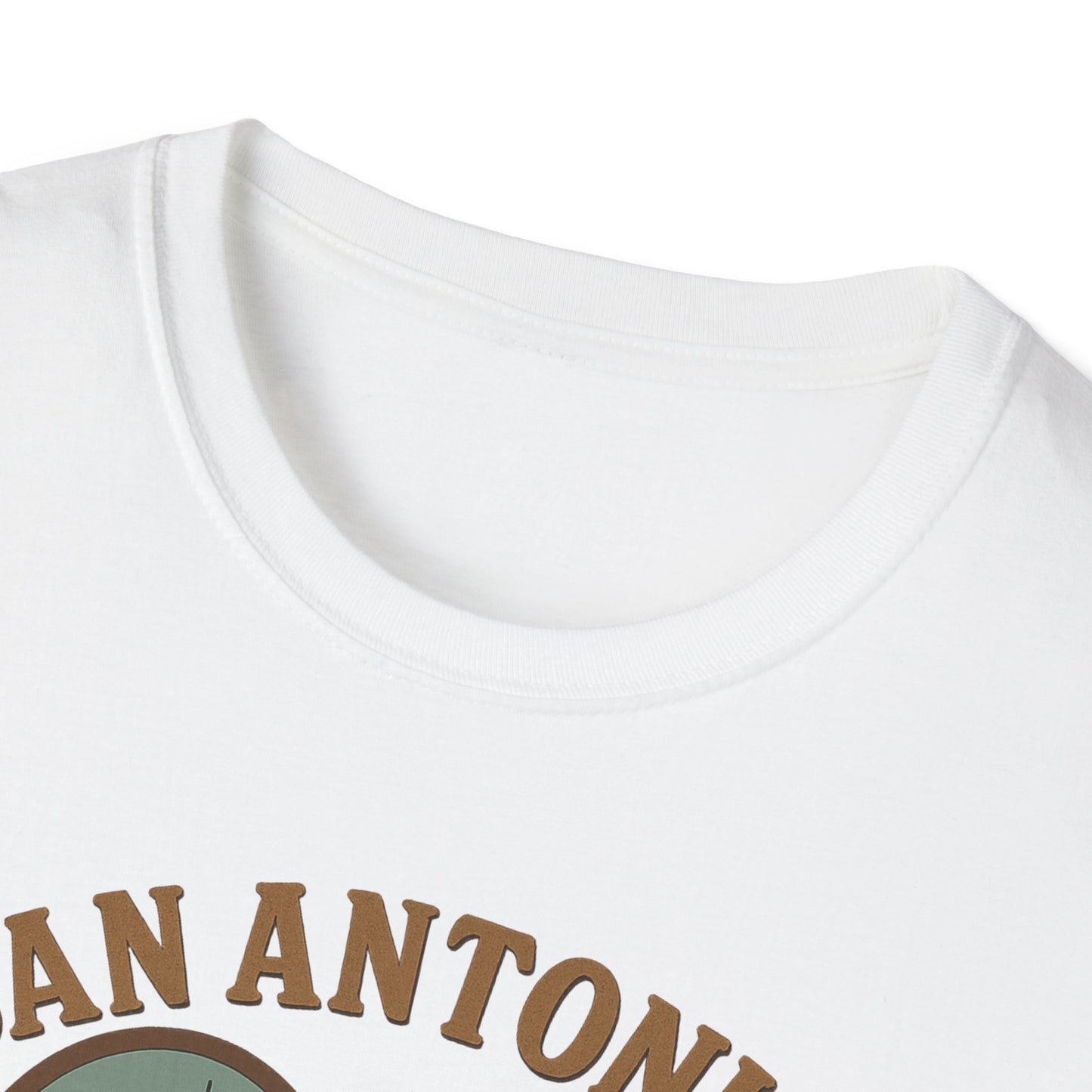 Embrace San Antonio Vibes with Our Heartfelt Unisex Tee for Artful City Explorers