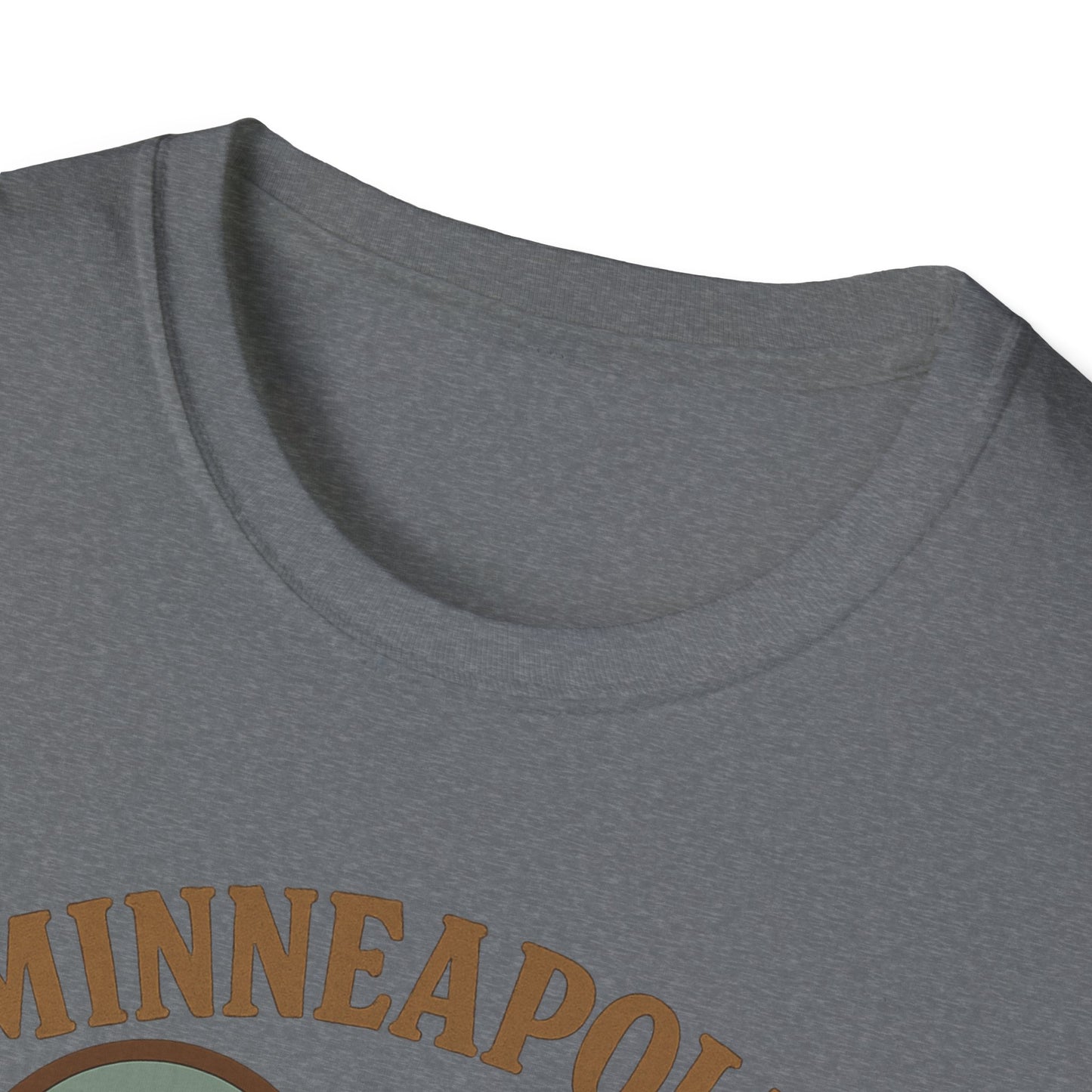 Celebrate Minneapolis Love with Heart-Shaped Skyline and Cherry Fork Tee