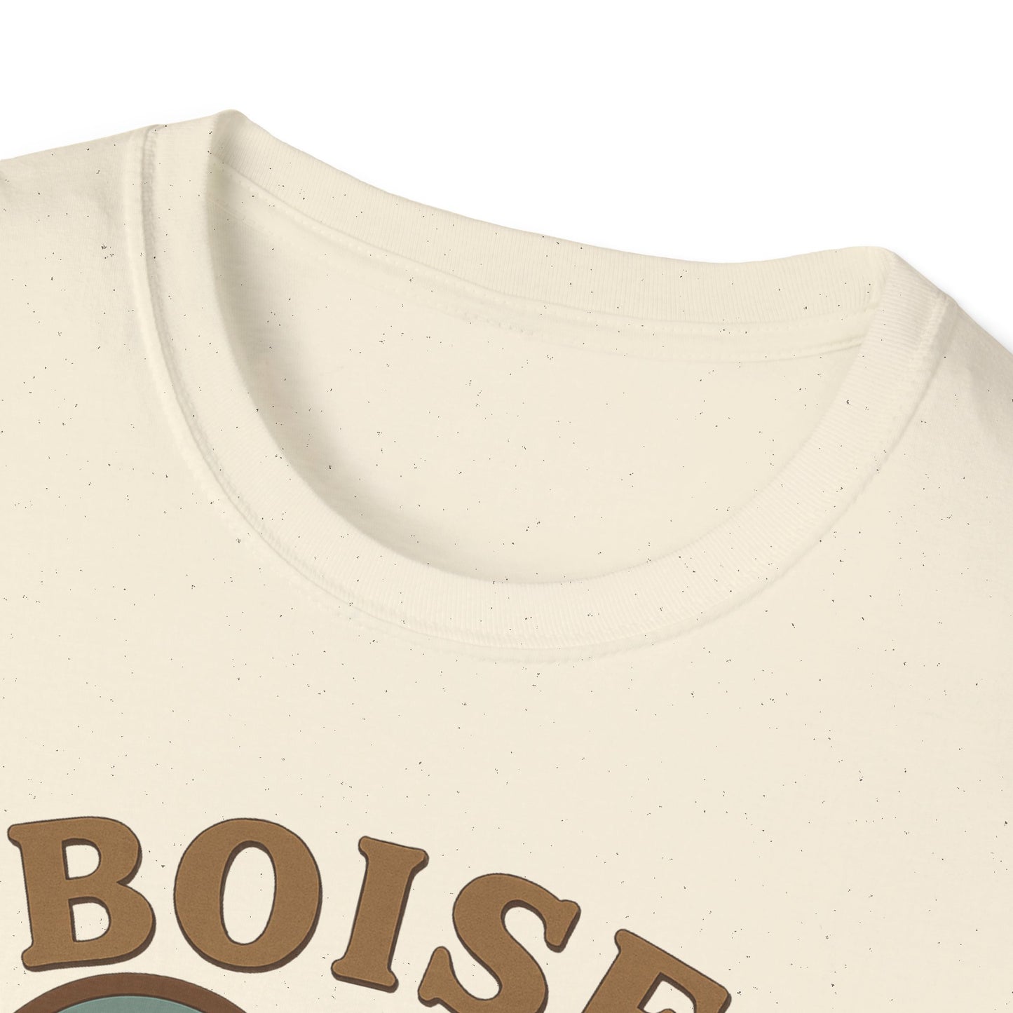 Fall in Love with Boise: Heartfelt Iconic Idaho Unisex Tee for Urban Adventurers