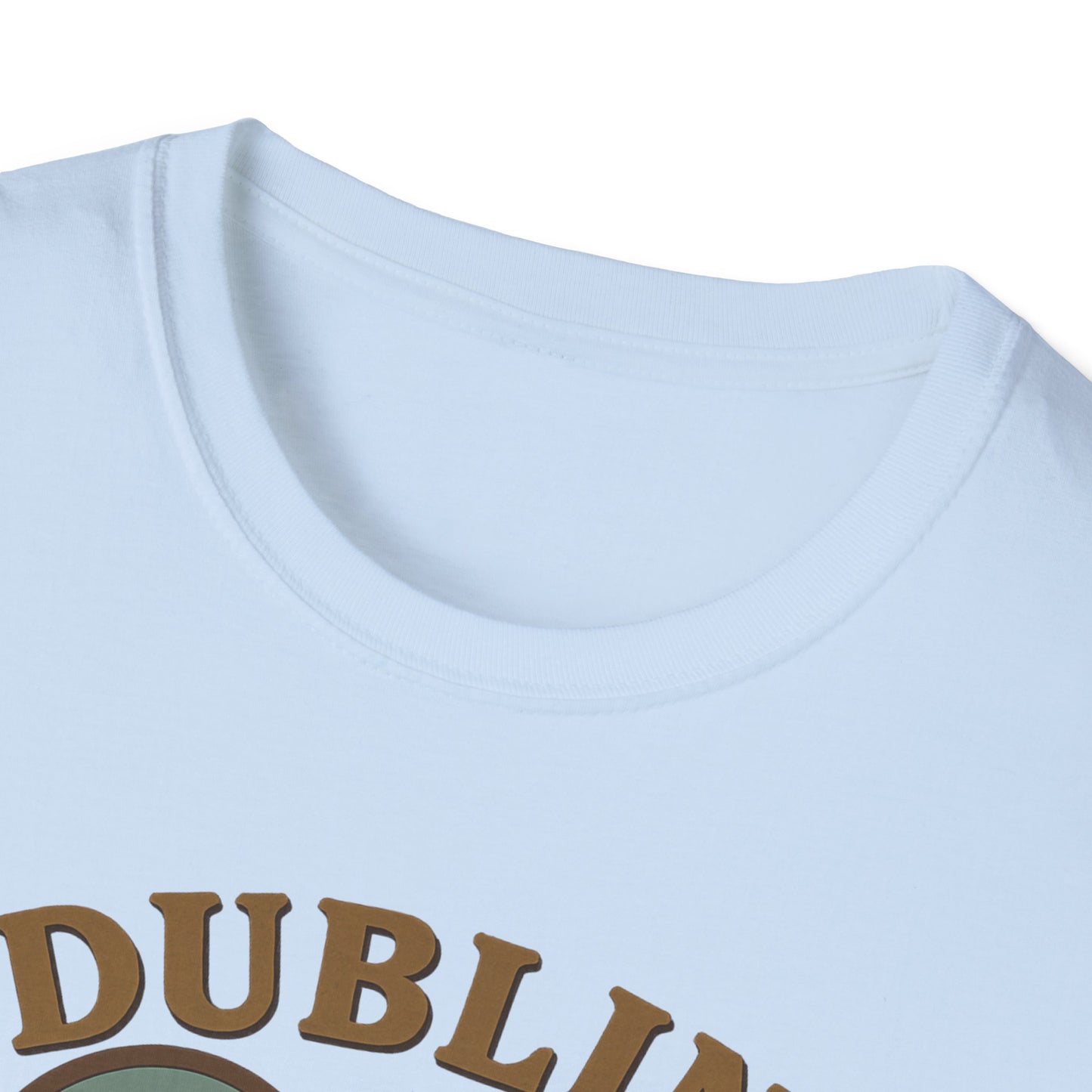 Cozy Dublin Heartbeat Shirt: Unisex Tee Celebrating Emerald Isle's Charm