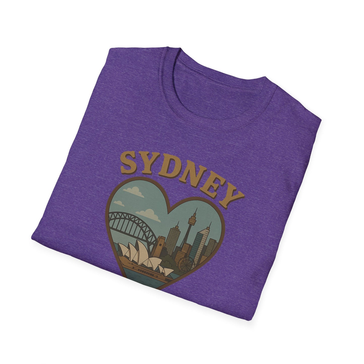 Fall in Love with Sydney: Unisex Soft Tee for the Adventurous Traveler