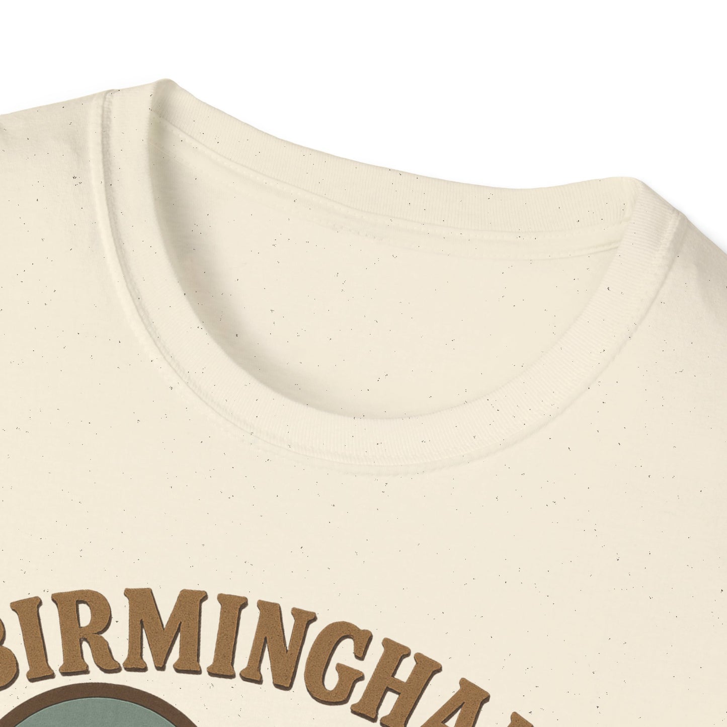 Fall in Love with Birmingham: A Nostalgic Tribute on the Soft Gildan 64000 Tee