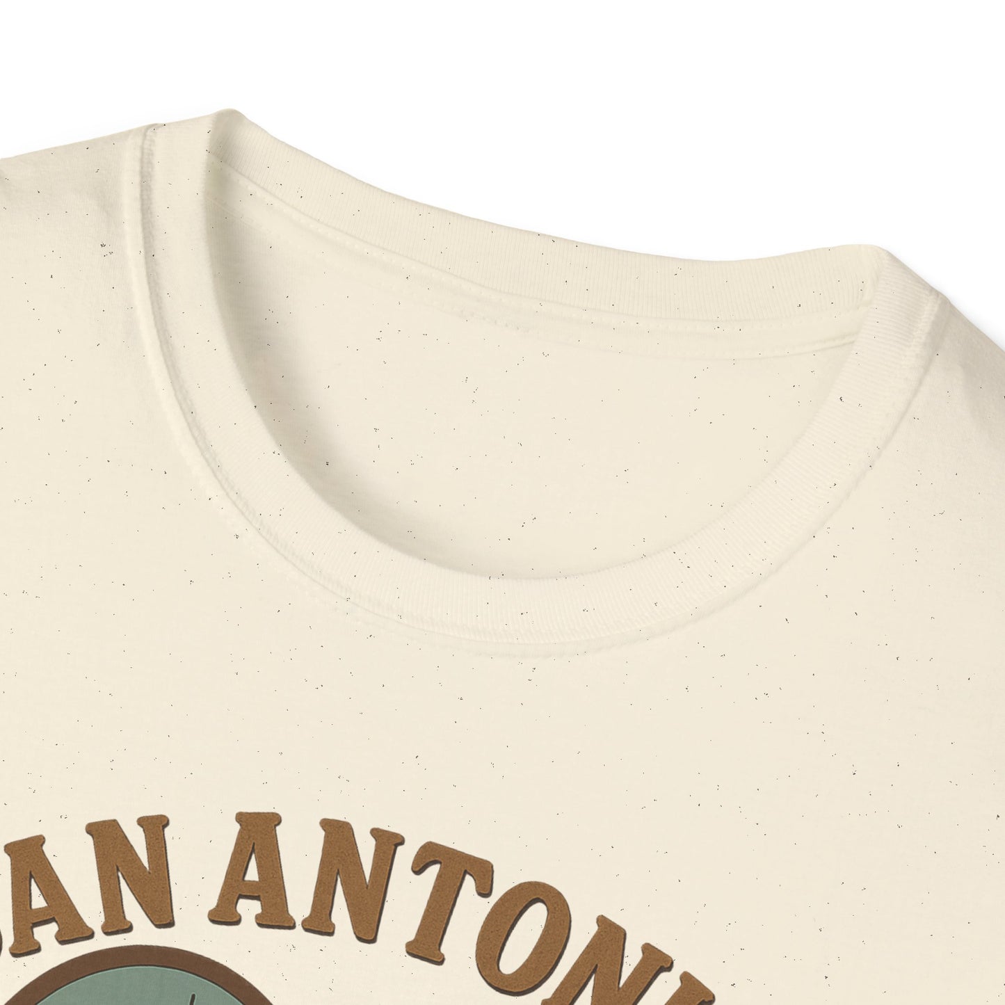 Embrace San Antonio Vibes with Our Heartfelt Unisex Tee for Artful City Explorers