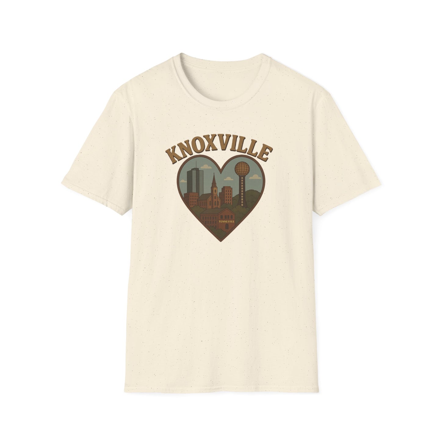 Fall in Love with Knoxville's Iconic Skyline on a Tee - Unisex, Soft, and Perfect for Any Adventure!