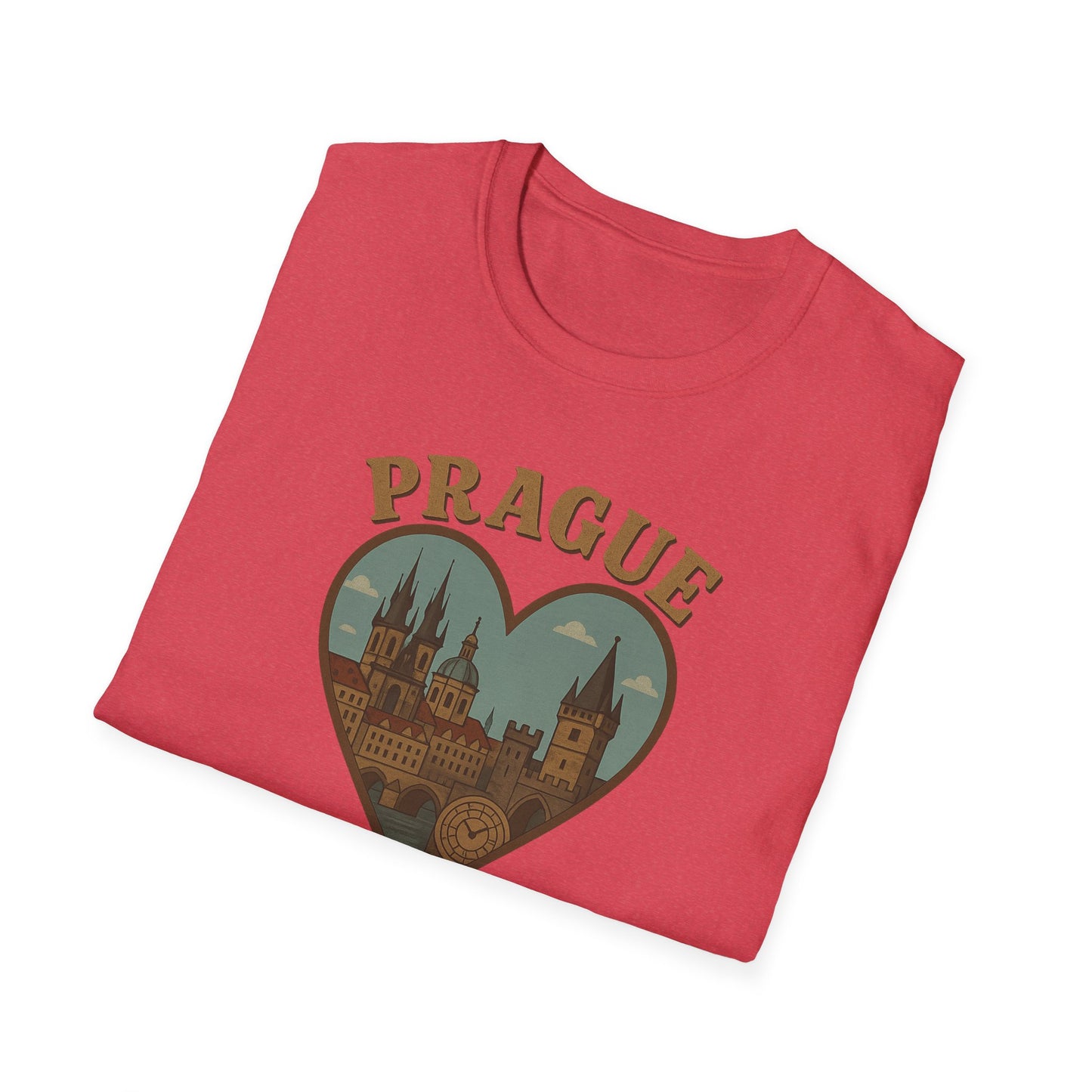 Unisex Shirt With Heartwarming Architecture of Enchanting Prague