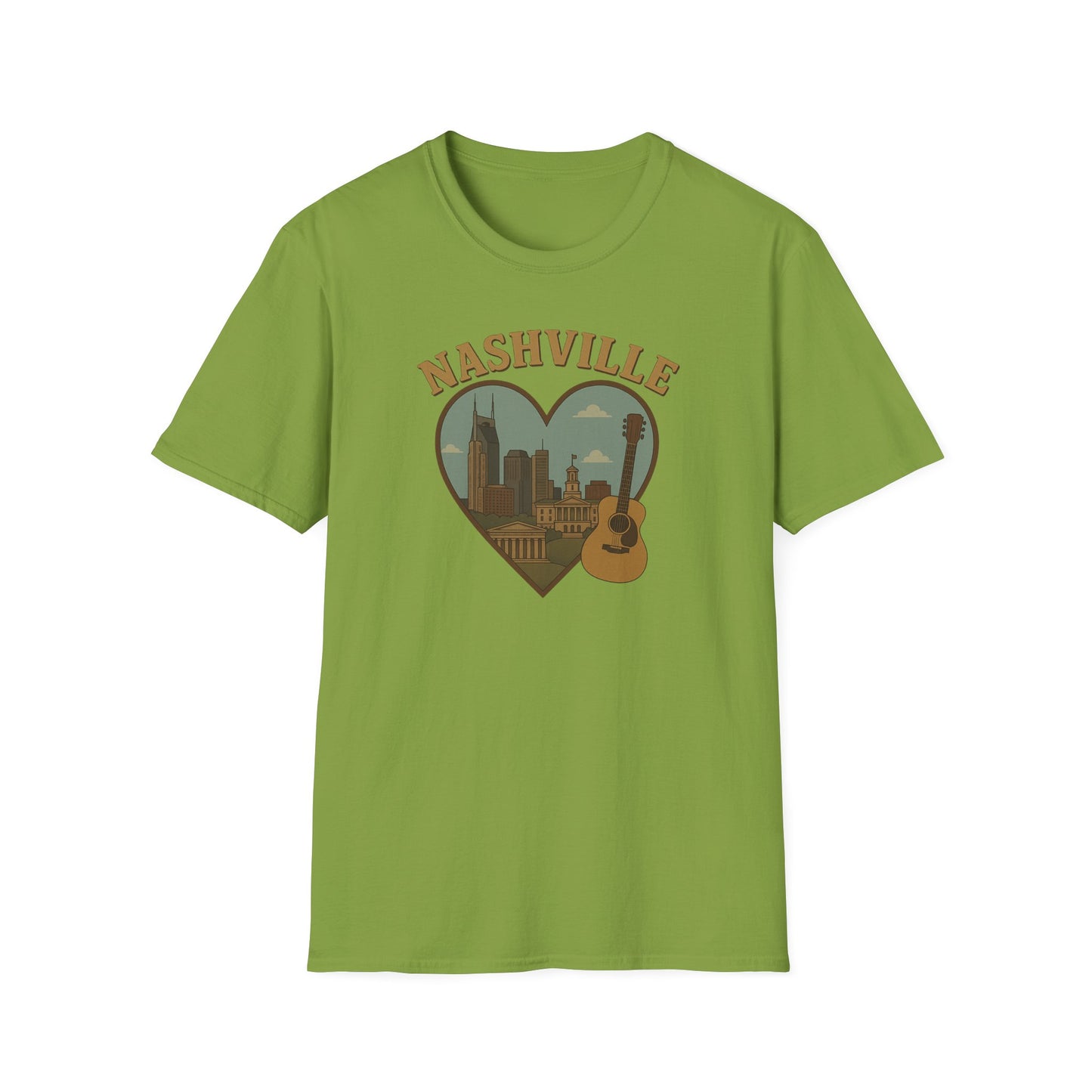 Nashville Unisex T-Shirt: Strum Your Heart to the Country Vibes Skyline
